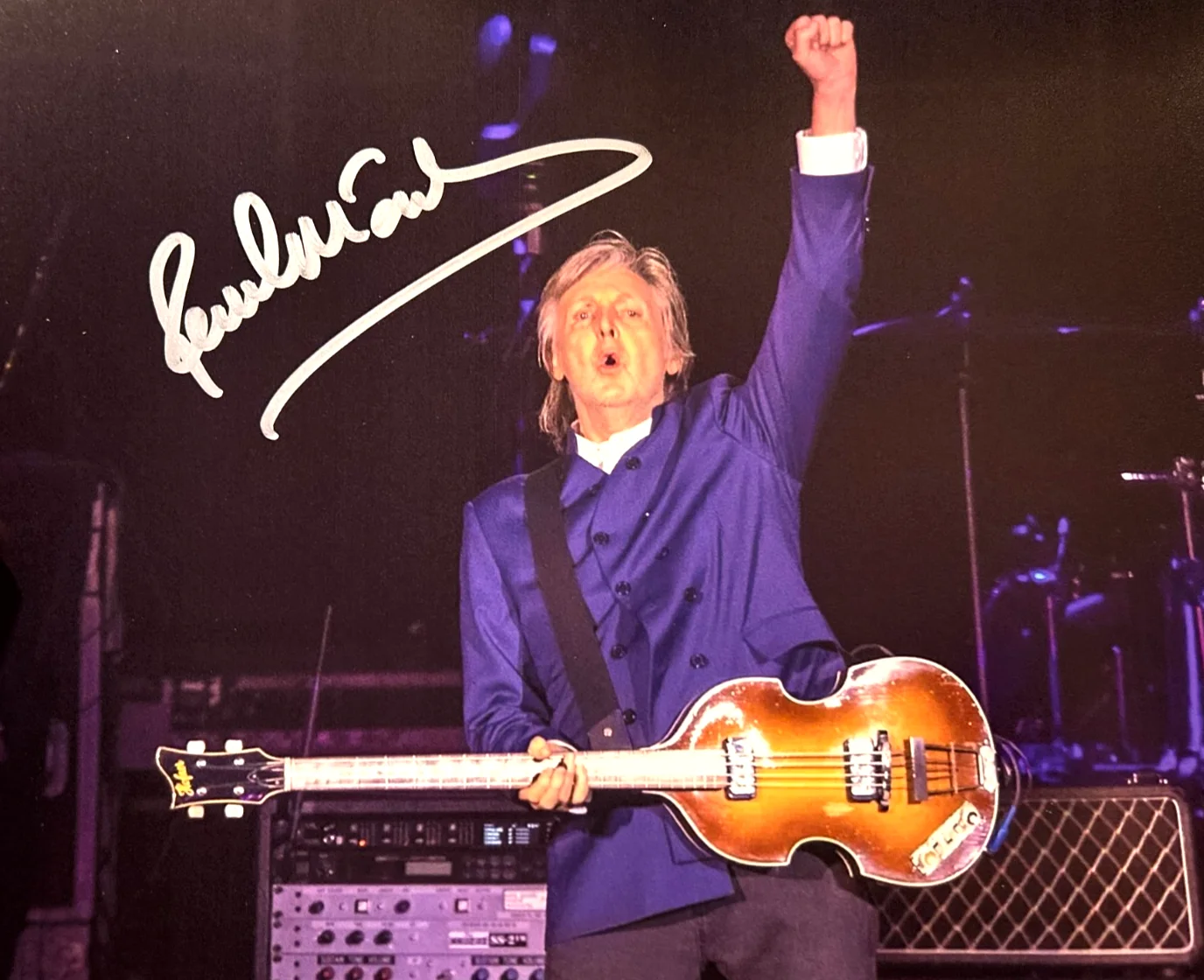 Paul McCartney (BEATLES) Signed Original 8x10" Authentic Autograph GENUINE w/COA, image 3