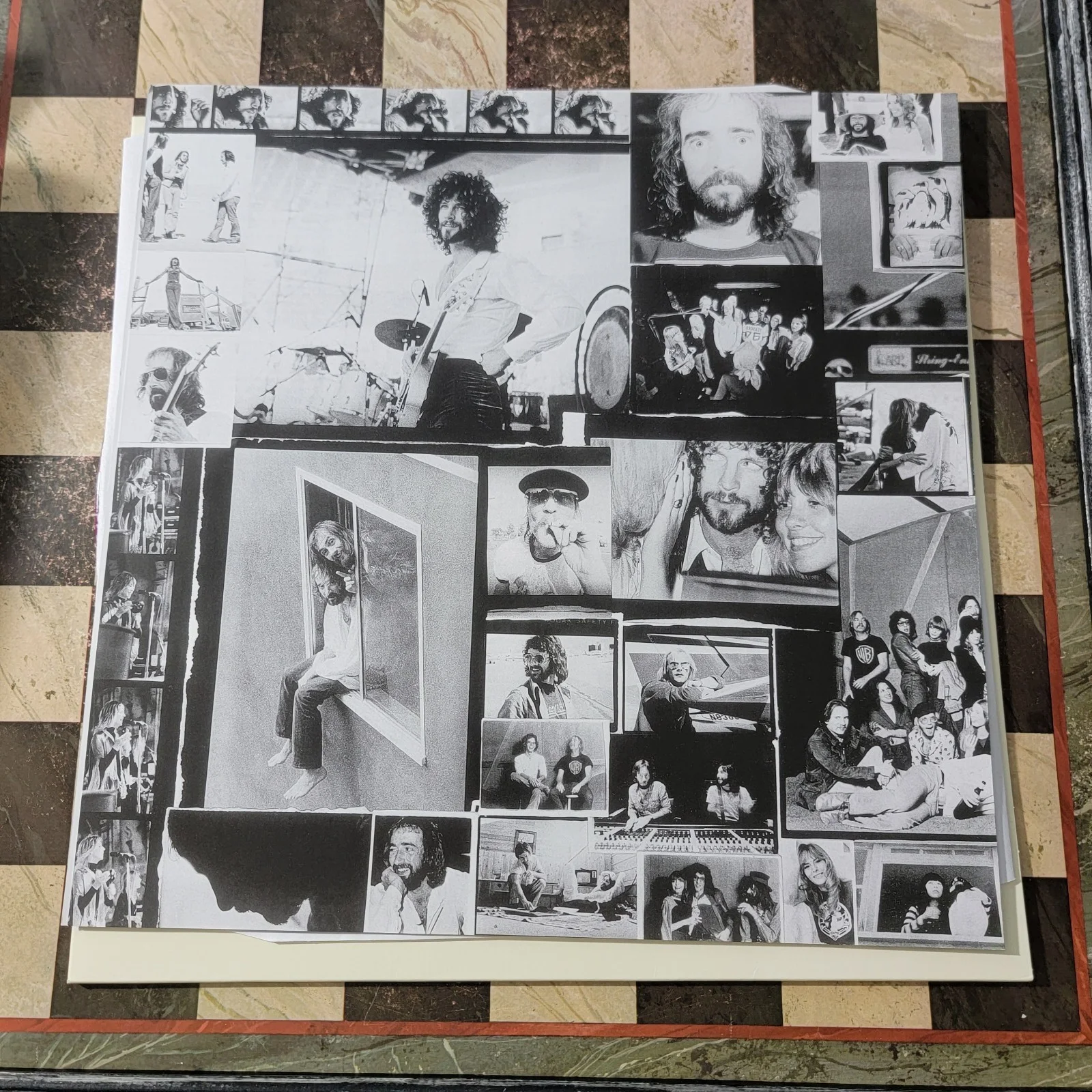 MICK FLEETWOOD MAC SIGNED 'RUMOURS' ALBUM VINYL RECORD BAND DRUMMER BECKETT COA, изображение 5