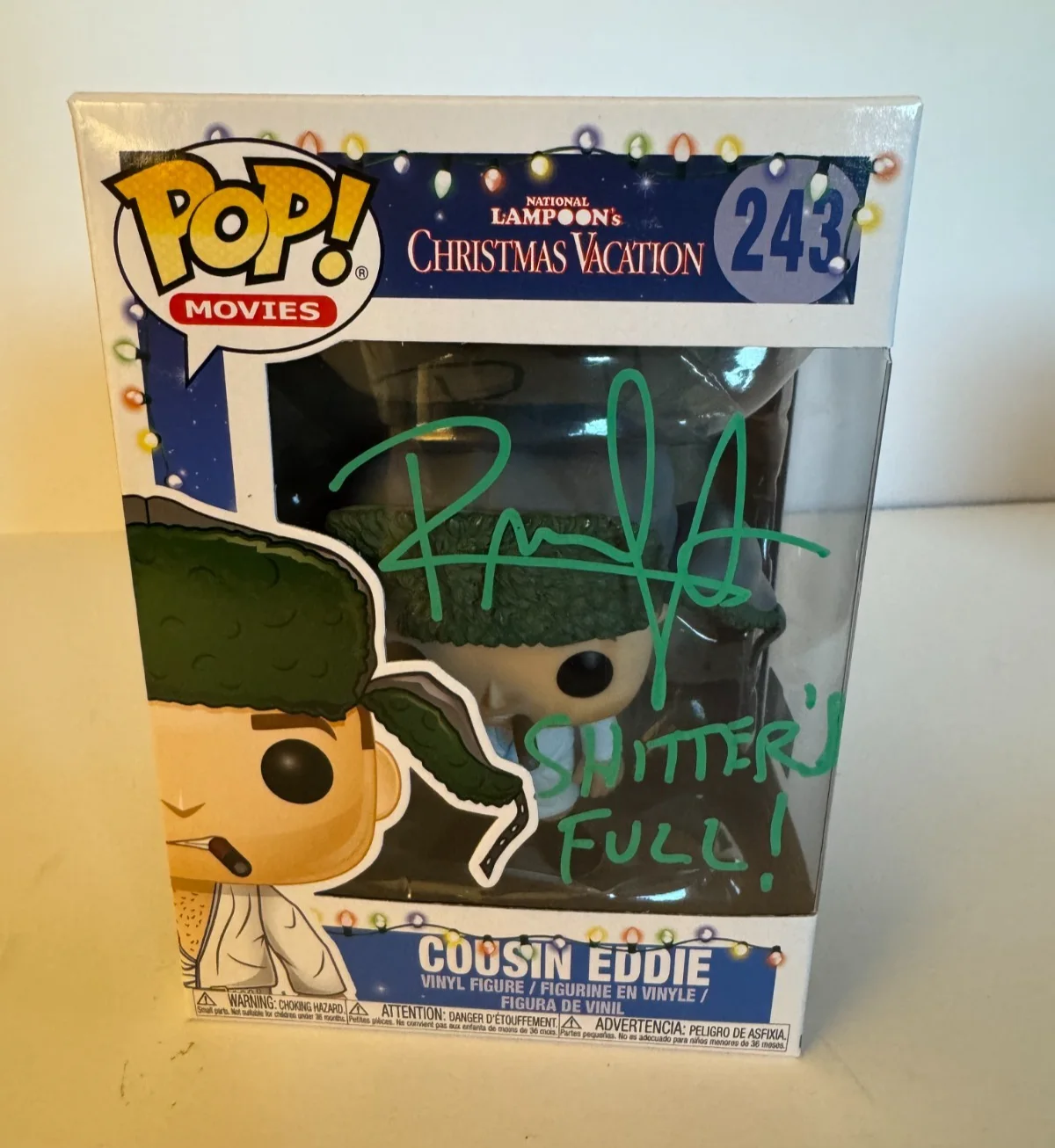 Chevy Chase Randy Quaid — Chevy Chase Randy Quaid Signed Christmas Vacation Funko Set Of 2 w/COA, изображение 2