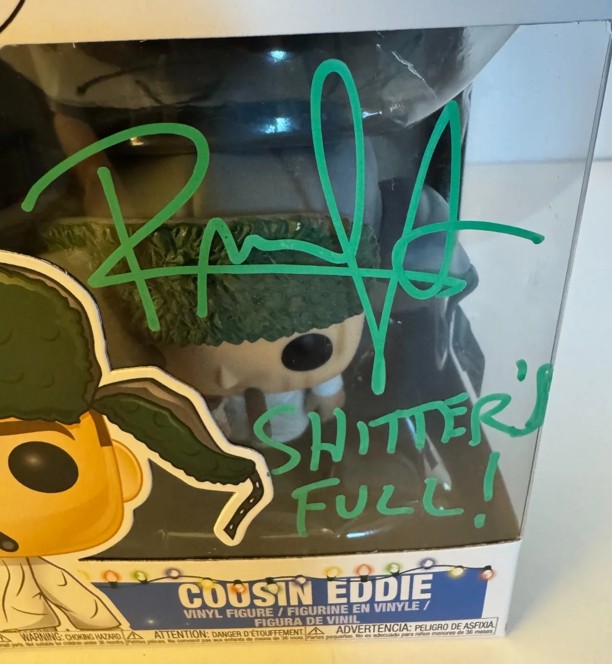 Chevy Chase Randy Quaid — Chevy Chase Randy Quaid Signed Christmas Vacation Funko Set Of 2 w/COA, изображение 3