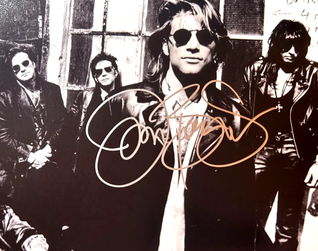 JON BON JOVI Signed Original 8x10" Authentic Autograph GENUINE w/COA, image 3