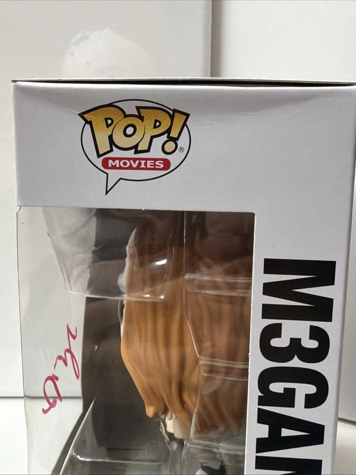 Jenna Davis signed Megan Funko Pop! 1902 M3GAN autograph W/ Coa &amp; Protector, изображение 3