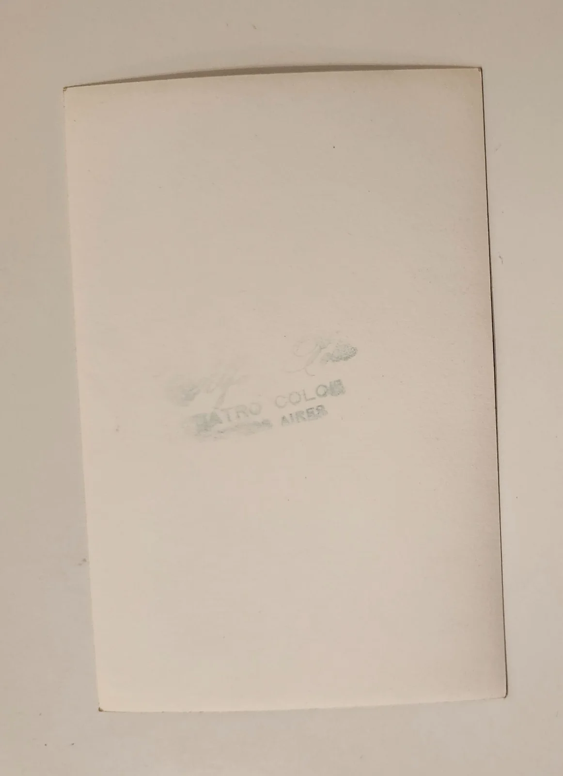 Real Photo Piero Cappuccilli Opera Baritone Theater Colon With Original Signed, image 2