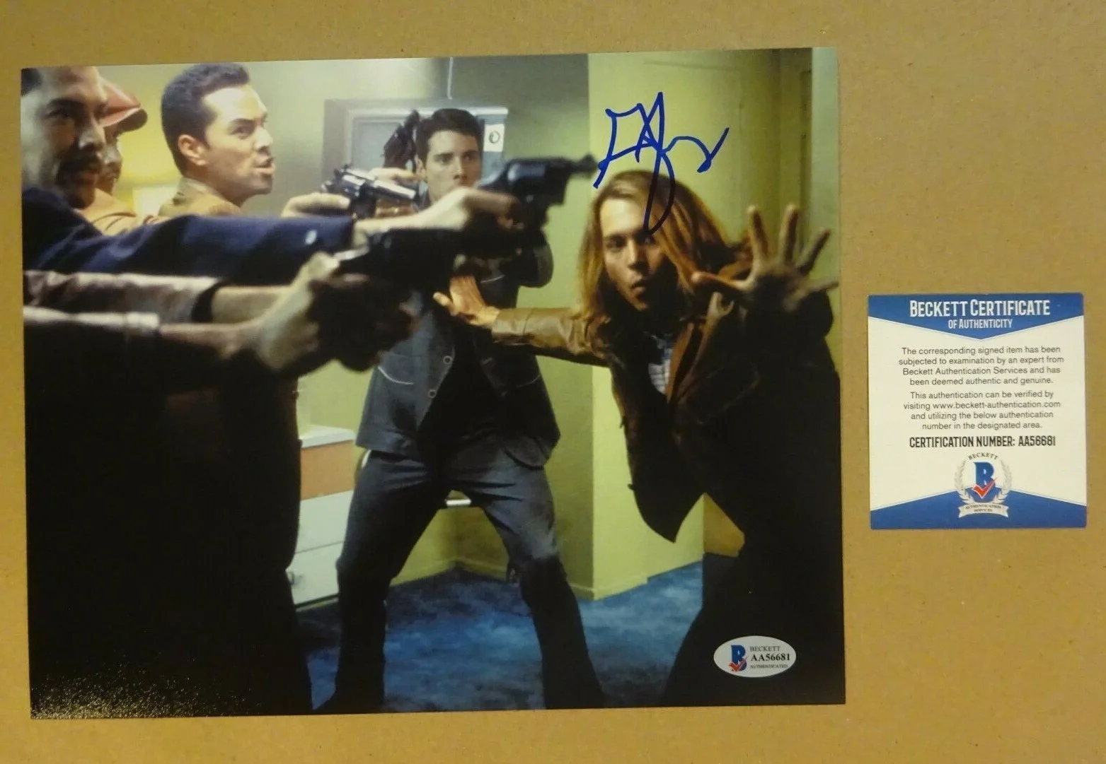 George Jung — Signed GEORGE JUNG Autographed BLOW Photo 8"x10" Photograph BECKETT BAS COA