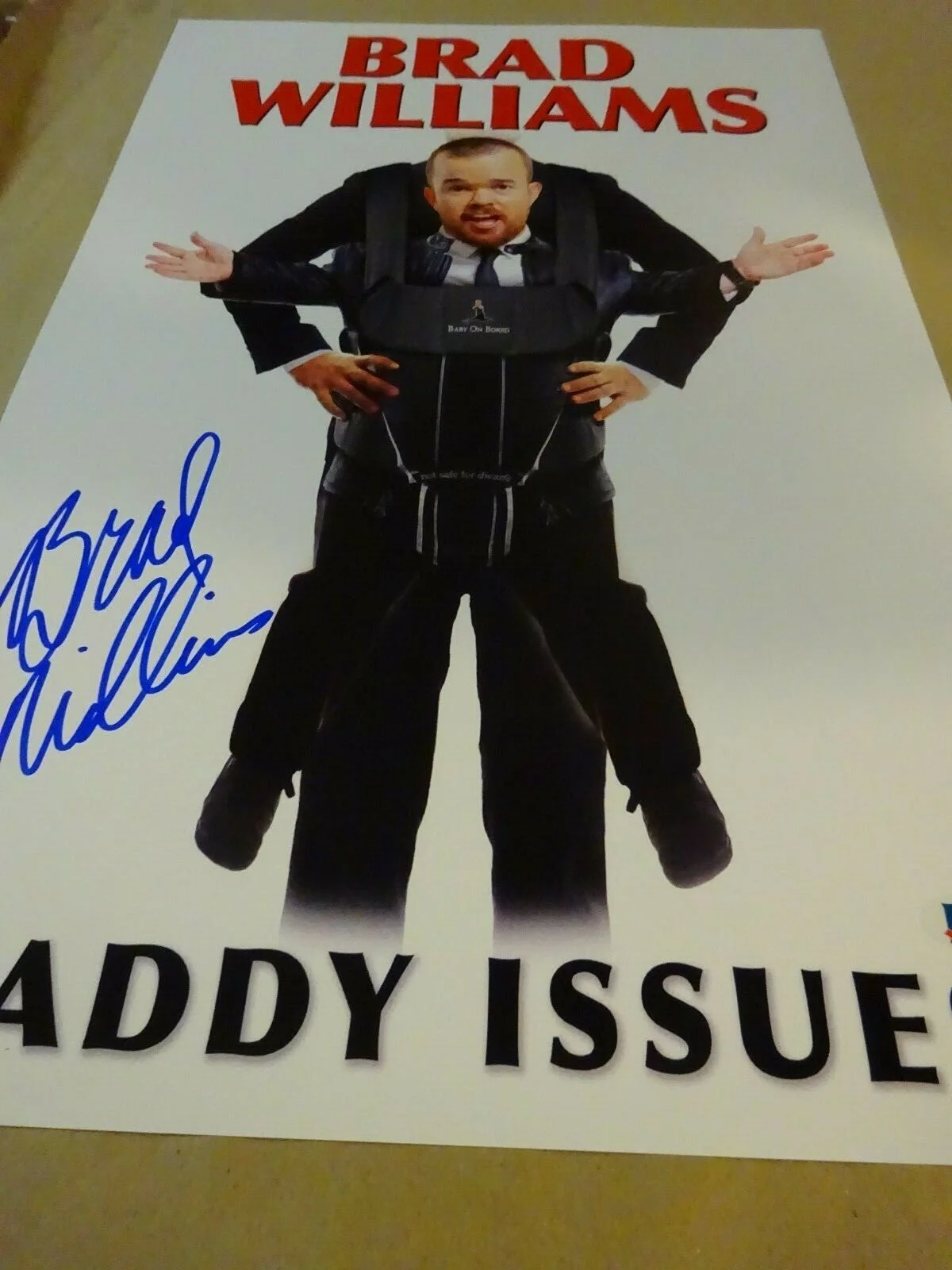 Brad Williams — Signed BRAD WILLIAMS Autographed DADDY ISSUES 11"x17" Photo BECKETT BAS COA, image 3