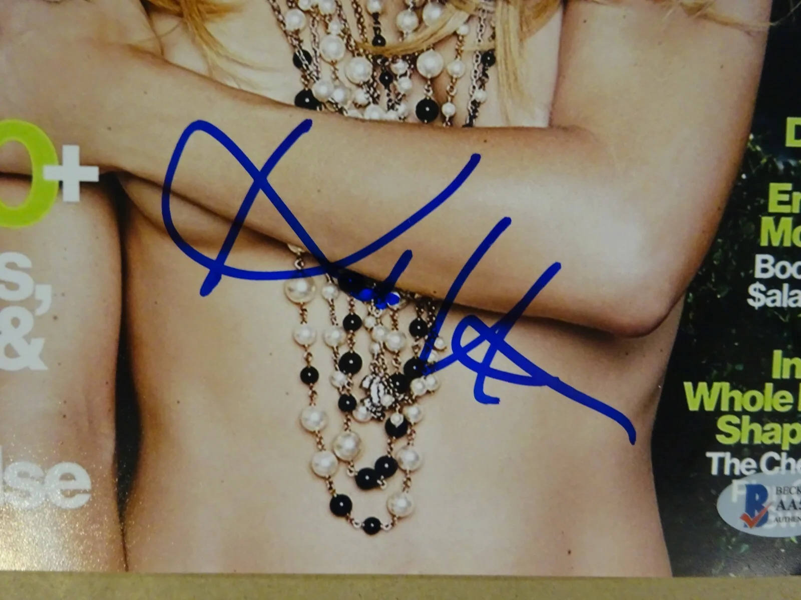 Kate Hudson — Autographed KATE HUDSON Signed 8x10 Glamour Almost Famous Photo Beckett COA, изображение 3