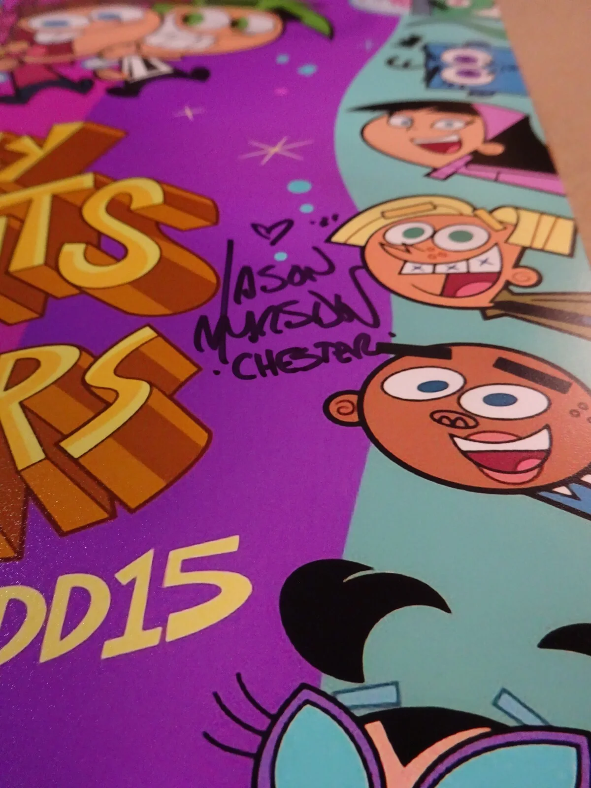 Jason Marsden — Signed JASON MARSDEN Autographed FAIRLY ODDPARENTS 11"x17" Photo BECKETT BAS COA, image 5