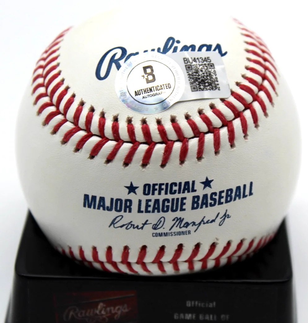 Charlie Sheen — Charlie Sheen Signed Official MLB Baseball Major League w/Beckett COA BU41345, image 2