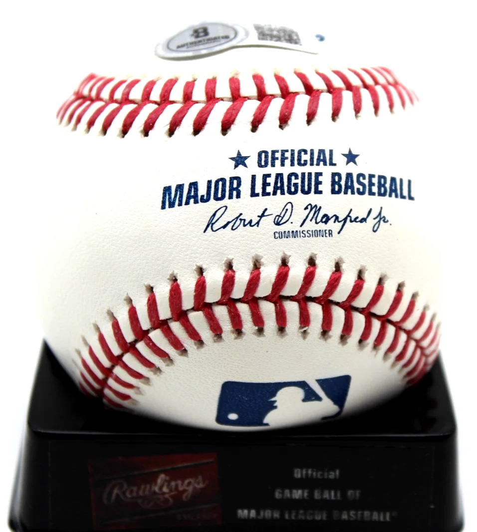 Jared Padalecki — Jared Padalecki Signed Official MLB Baseball Supernatural w/Beckett COA BU41383, image 2