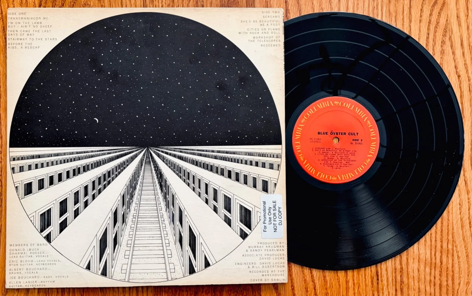 BLUE OYSTER CULT • Signed BLUE ÖYSTER CULT Album By All 5 Original Members~NMint, изображение 2