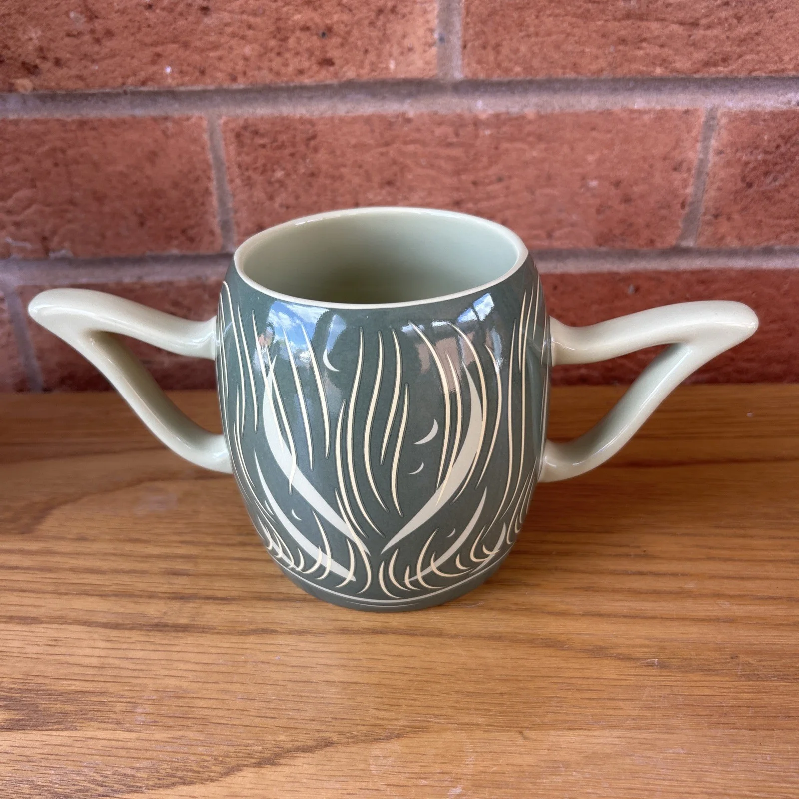 Star Wars Yoda Disney Mug Double Handle Large Green Ears For Handles Ceramic, изображение 5