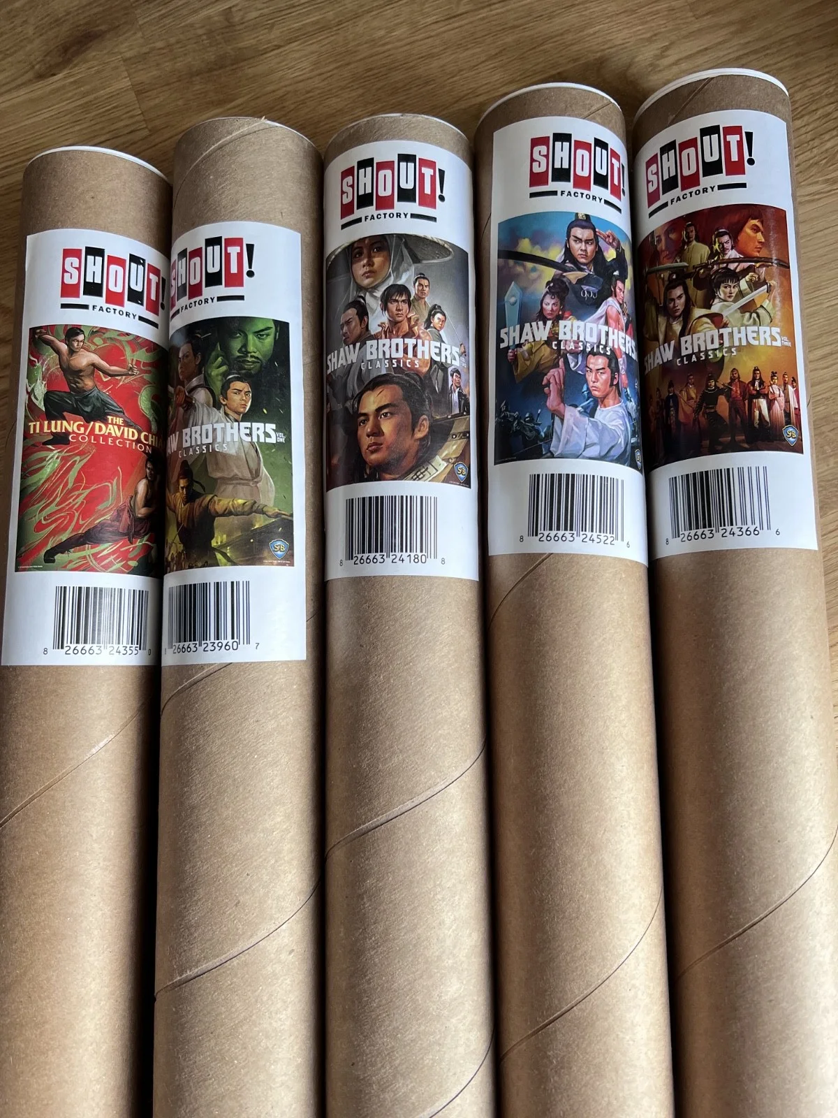 Shaw Brothers Classics Shout Factory Posters [5 separate posters!] 18" x 24", изображение 2