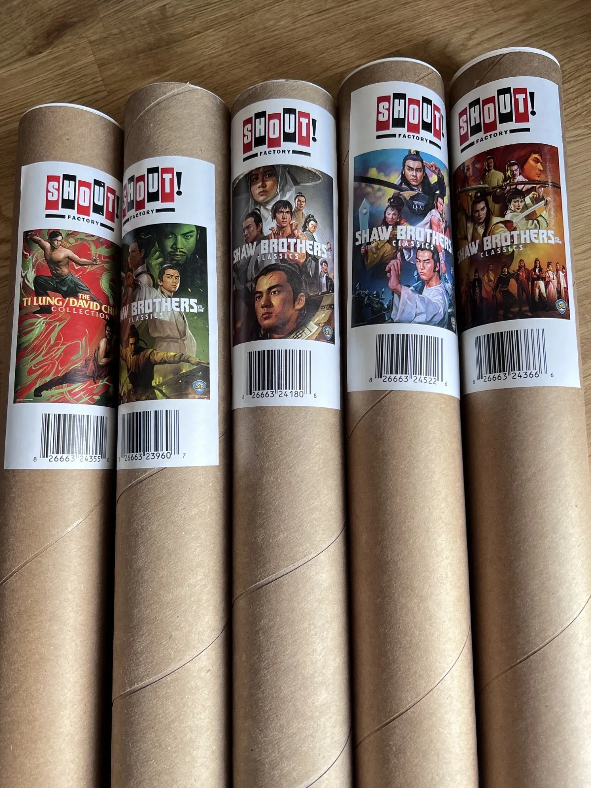 Shaw Brothers Classics Shout Factory Posters [5 separate posters!] 18" x 24", изображение 3