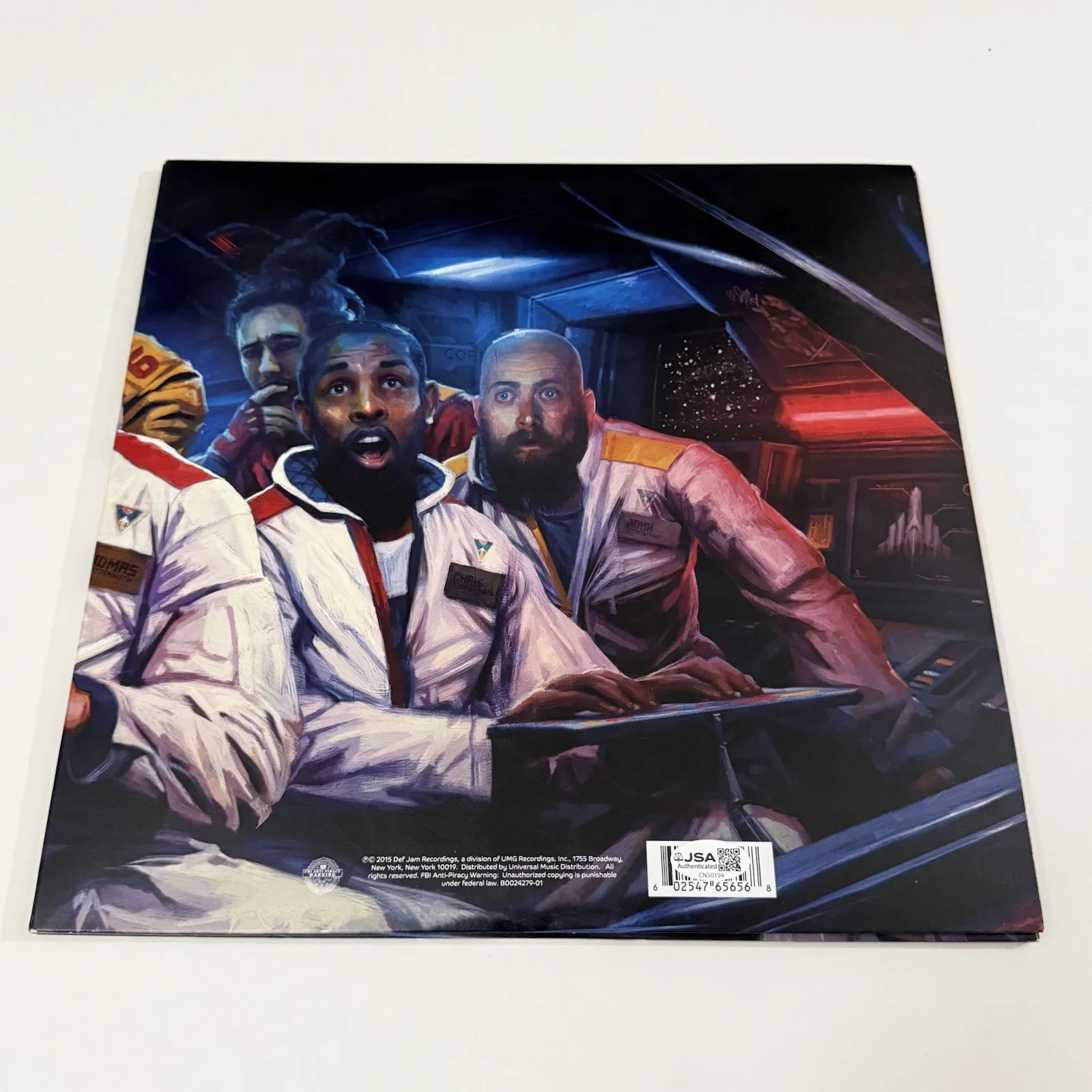 LOGIC RAPPER SIGNED THE INCREDIBLE TRUE STORY VINYL RECORD RATTPACK JSA COA, изображение 2