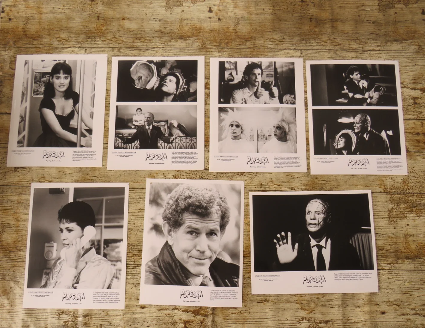 POPCORN ORIGINAL 1991 CINEMA FILM MOVIE PRESS KIT Jill Schoelen 7 PHOTOS HORROR, изображение 4