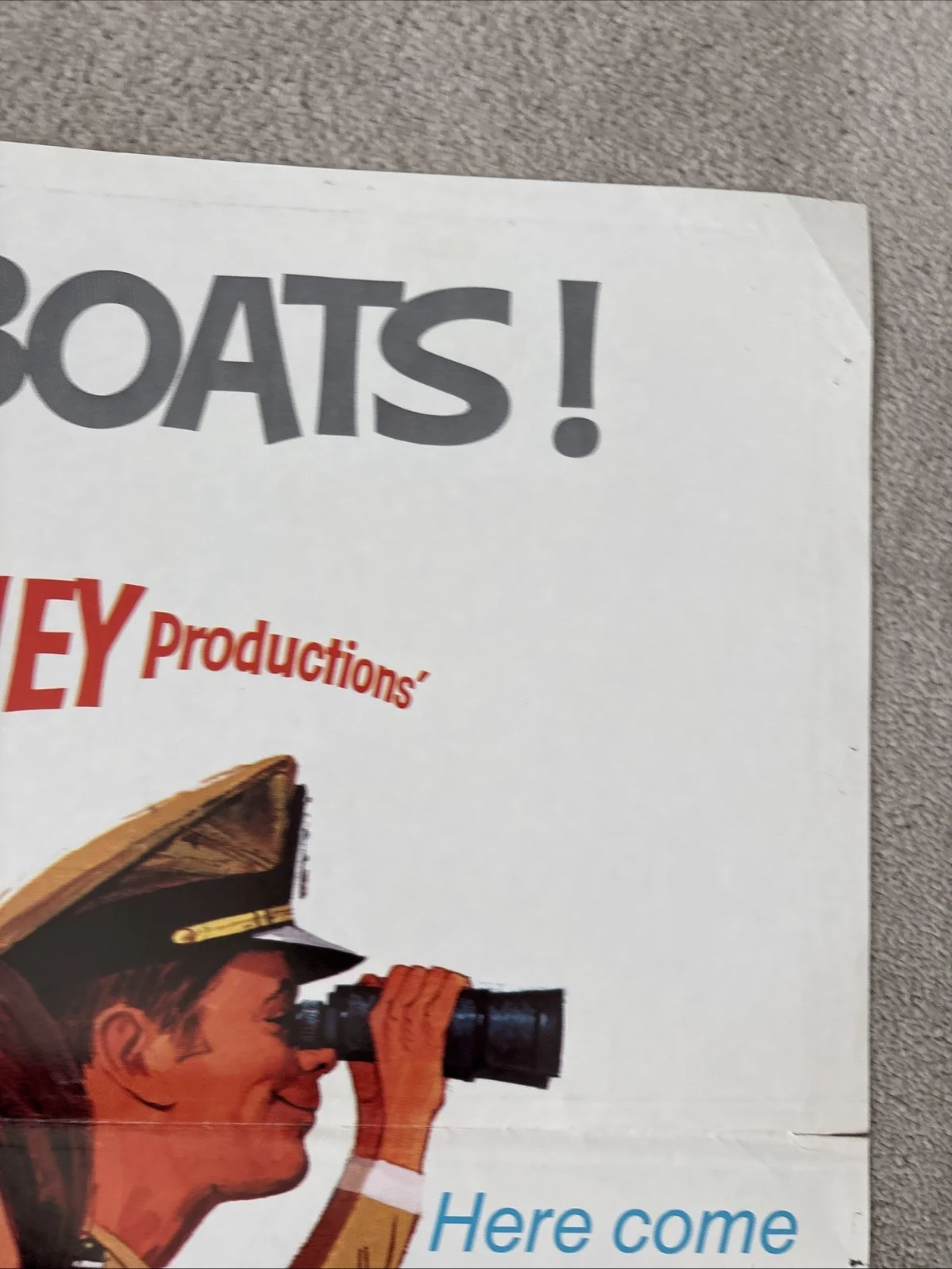 The Boatniks (1970) Original US One Sheet Movie Poster, изображение 4