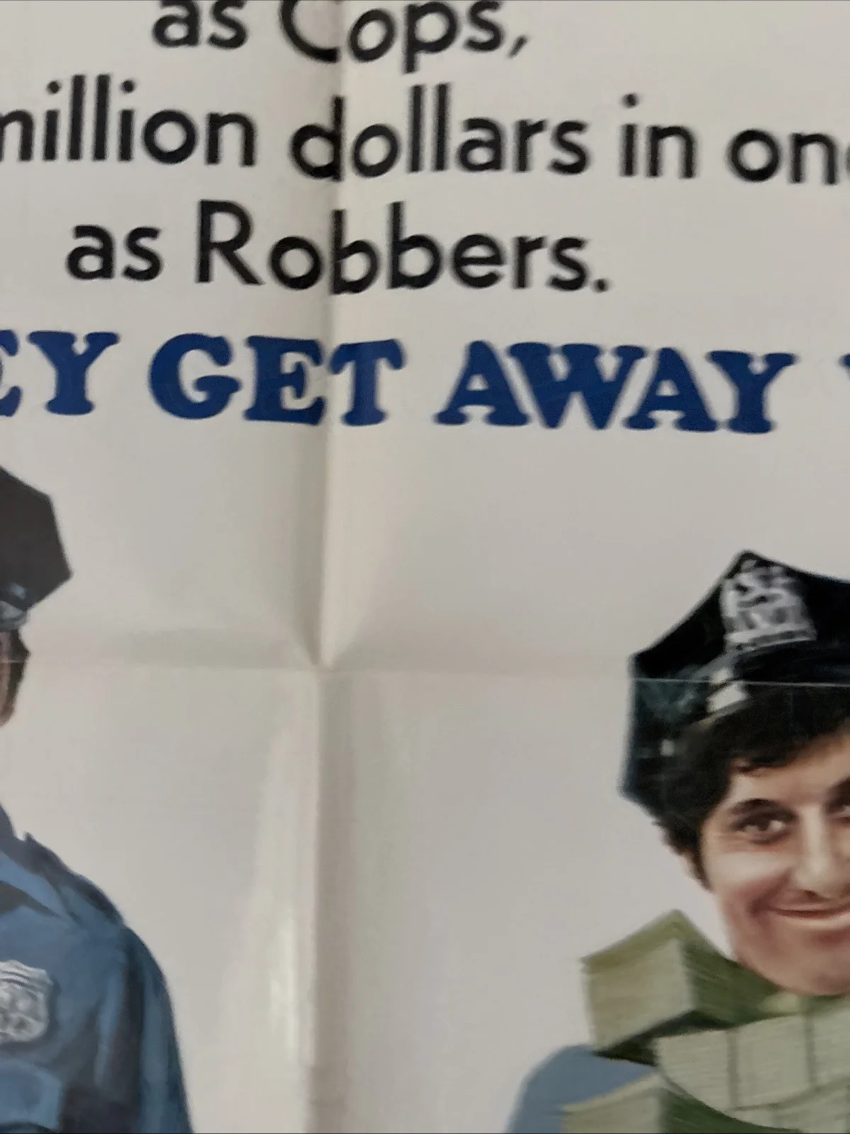 Cops And Robbers (1973) Original US One Sheet Movie Poster, image 5