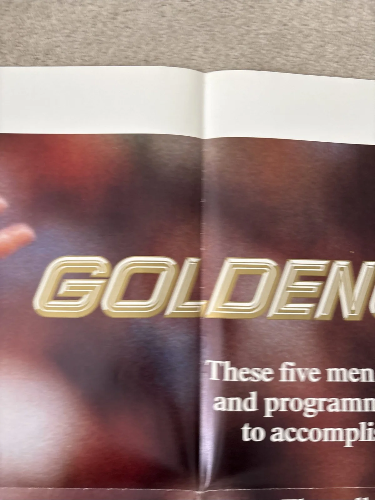 Goldengirl (1979) Original US One Sheet Movie Poster, изображение 3