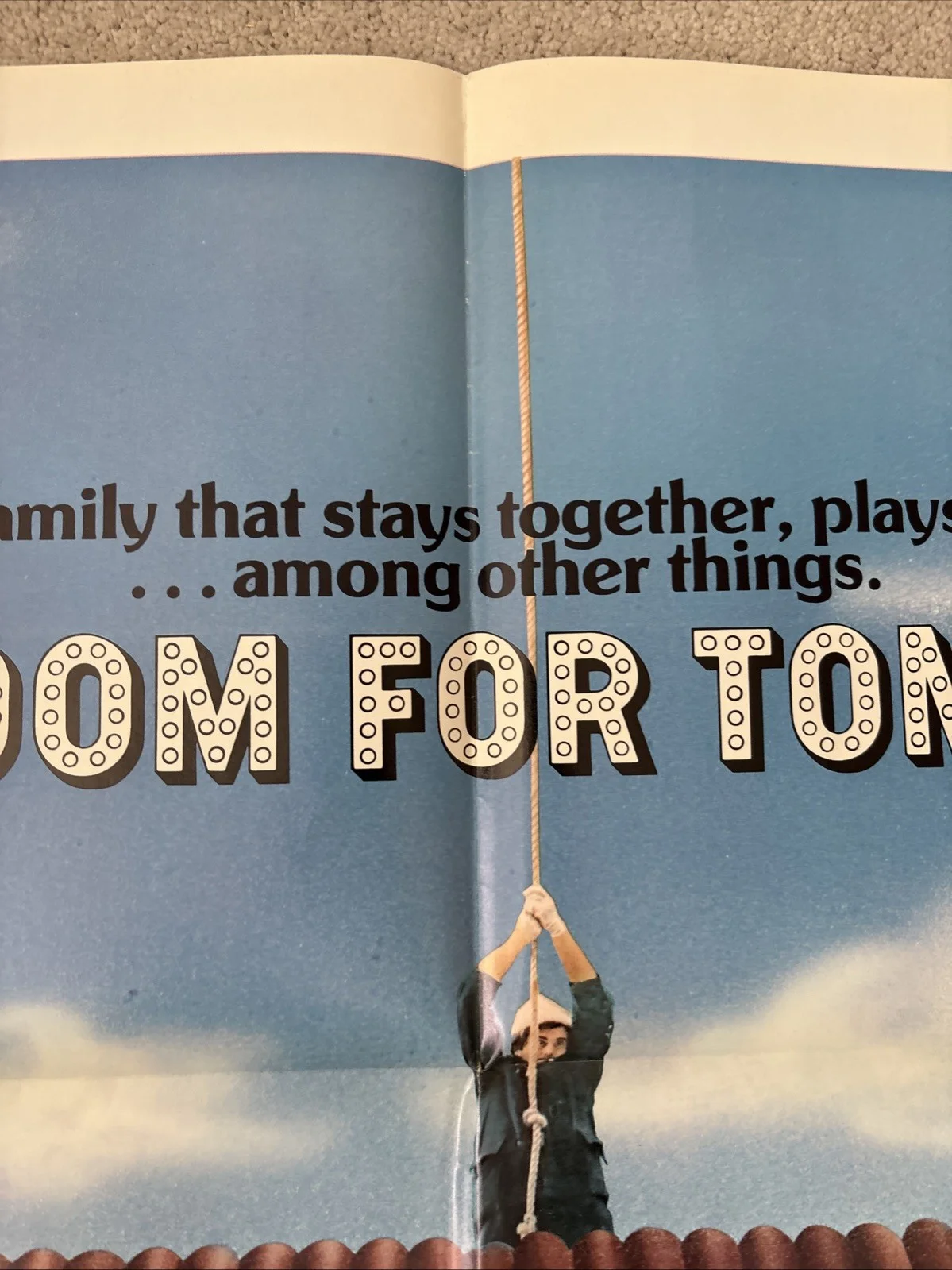 Make Room For Tomorrow (1979) Original US One Sheet Movie Poster, image 3