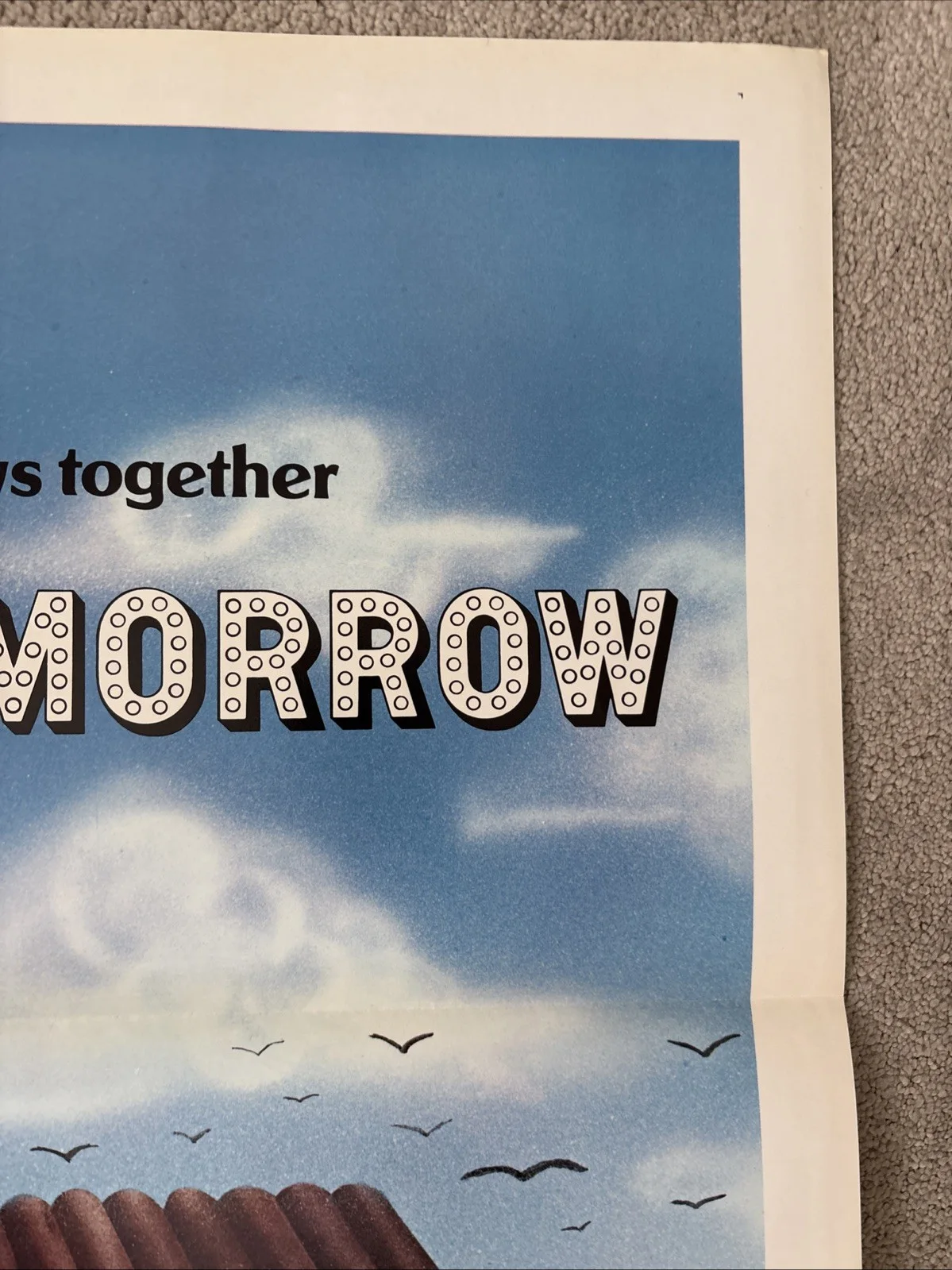 Make Room For Tomorrow (1979) Original US One Sheet Movie Poster, image 4