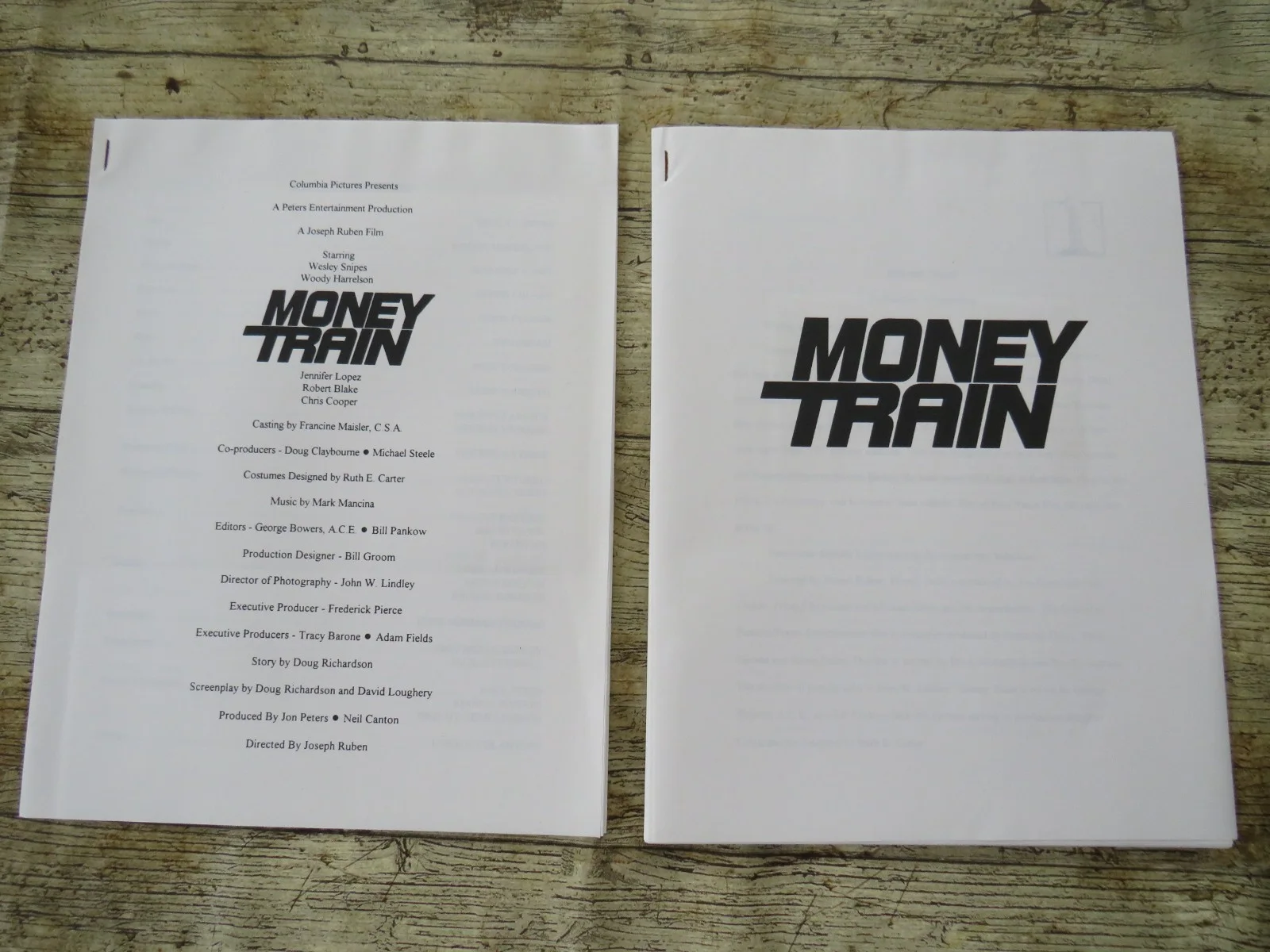 MONEY TRAIN ORIGINAL 1995 CINEMA FILM PRESS KIT Woody Harrelson 11 PHOTOS 90's, изображение 3