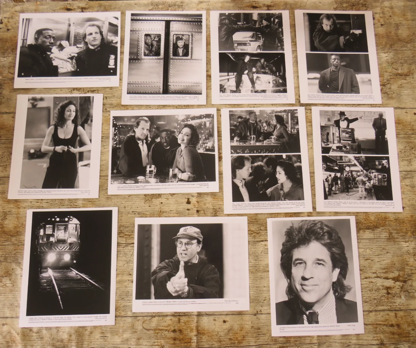MONEY TRAIN ORIGINAL 1995 CINEMA FILM PRESS KIT Woody Harrelson 11 PHOTOS 90's, изображение 4
