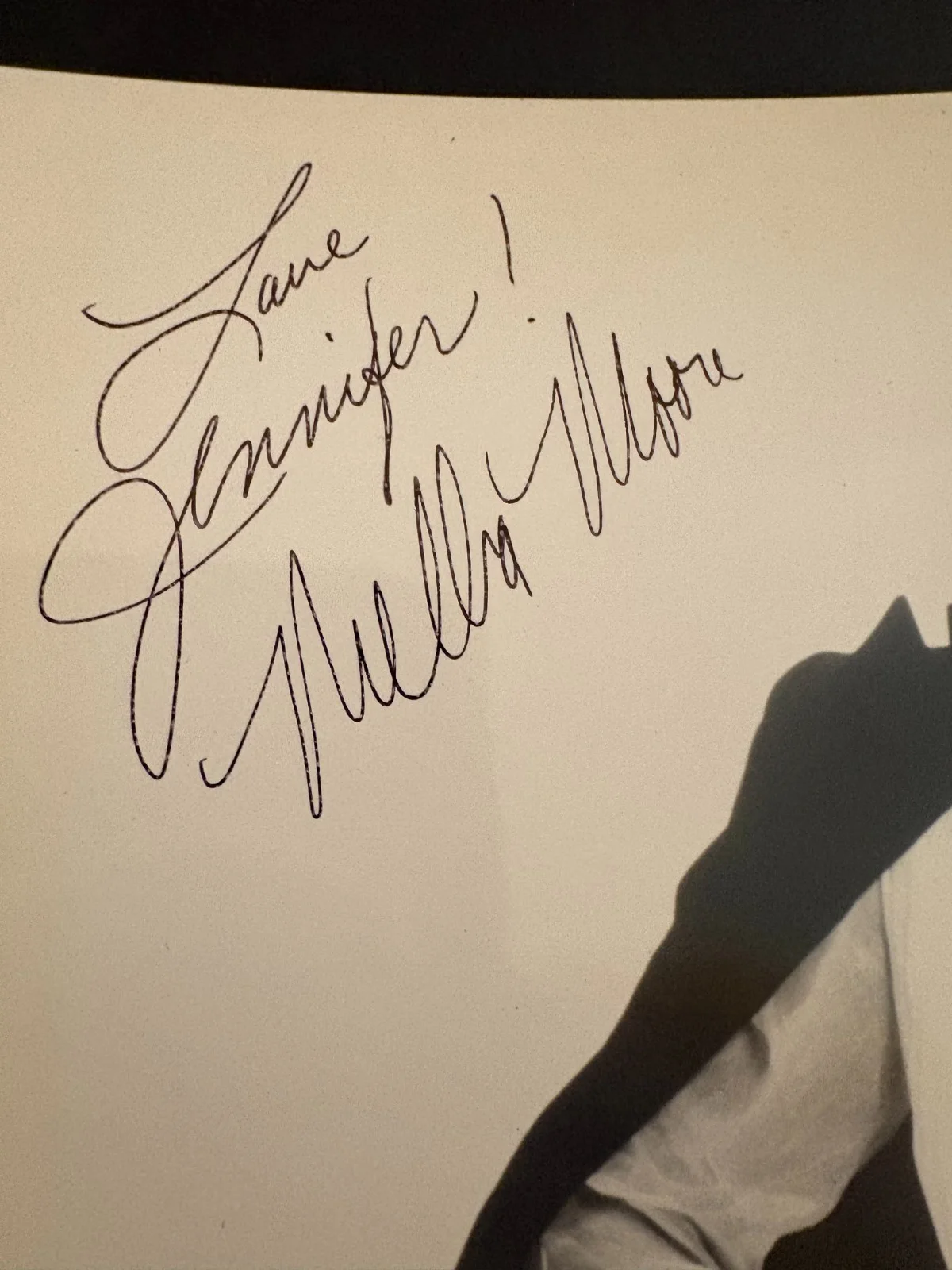 ^ Vintage 1981 MELBA MOORE Autographed Signed B&W Photo What a Woman Needs, image 2