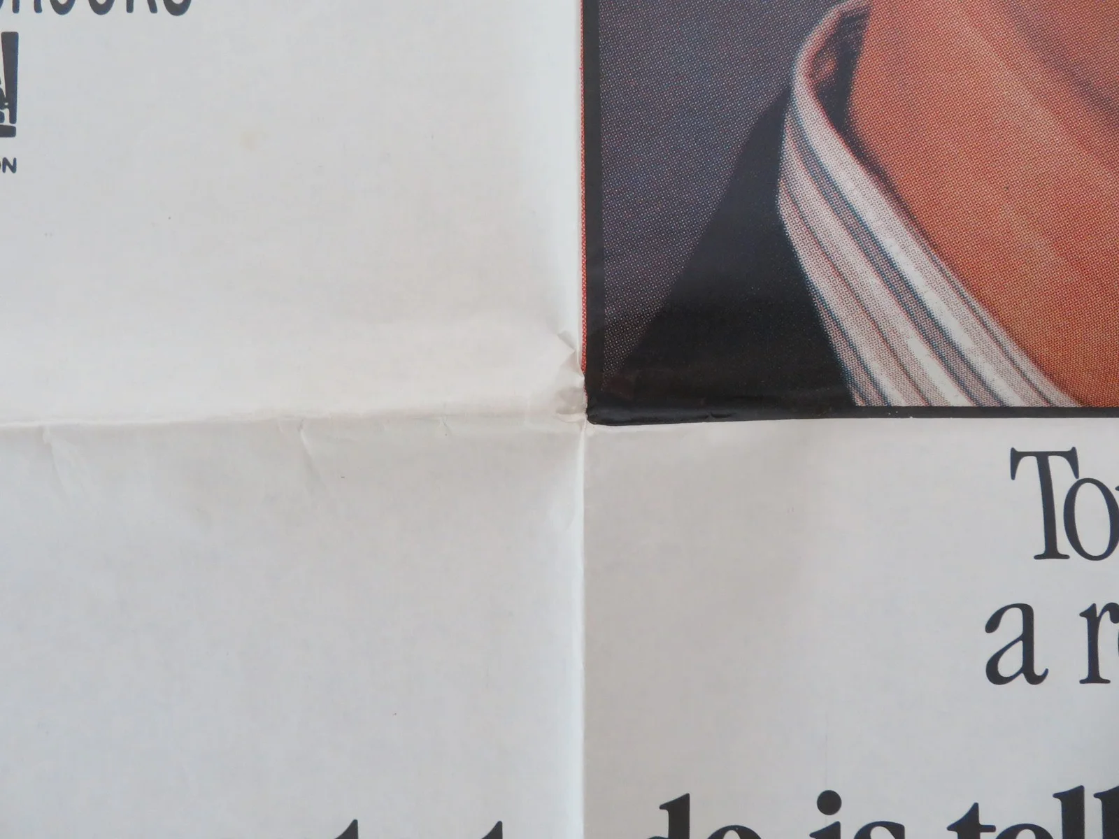 Big Lebanese Poster Folded Tom Hanks Elizabeth Perkins 1988, изображение 4
