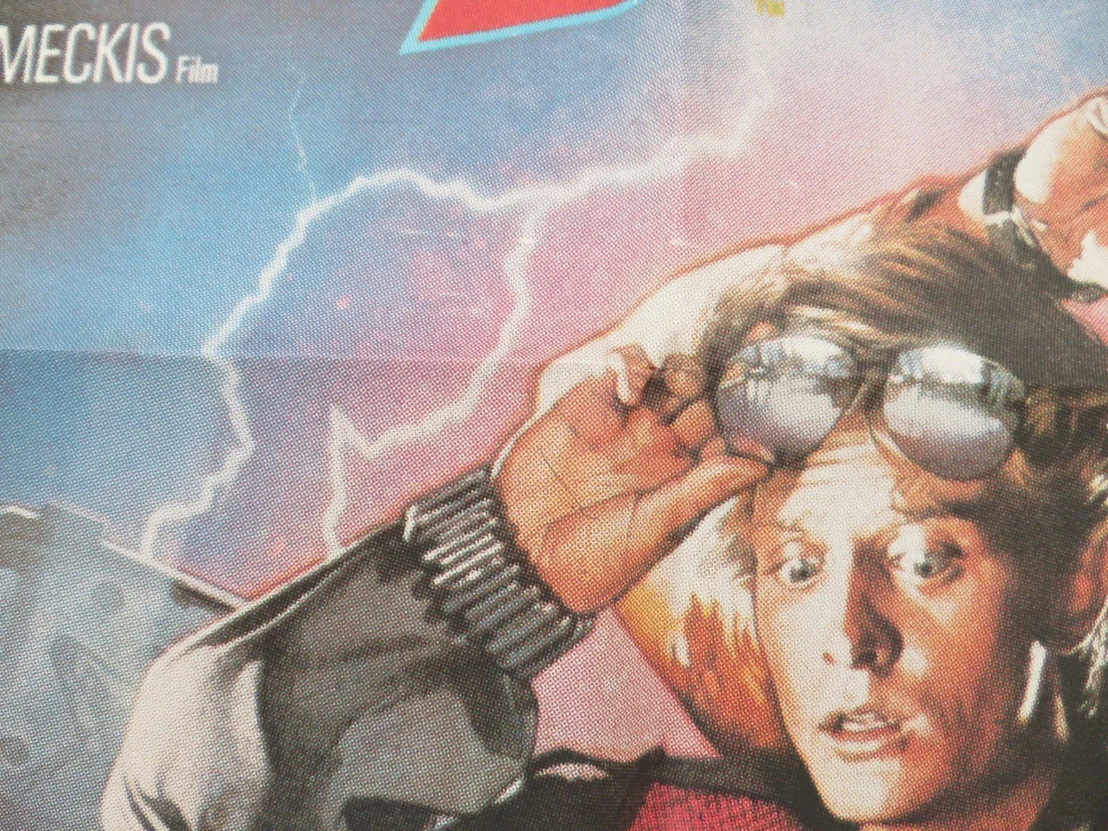 Back to the Future Part II Lebanese Poster Folded Michael J. Fox 1989, image 2