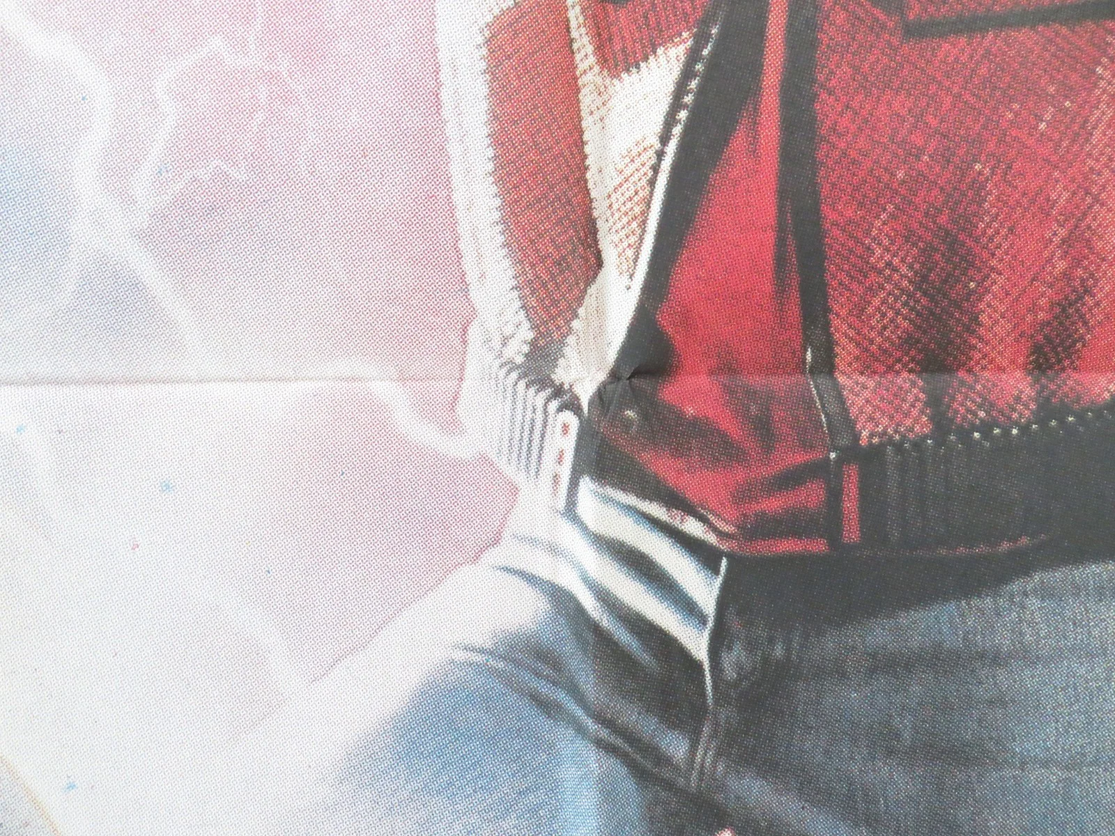 Back to the Future Part II Lebanese Poster Folded Michael J. Fox 1989, image 3