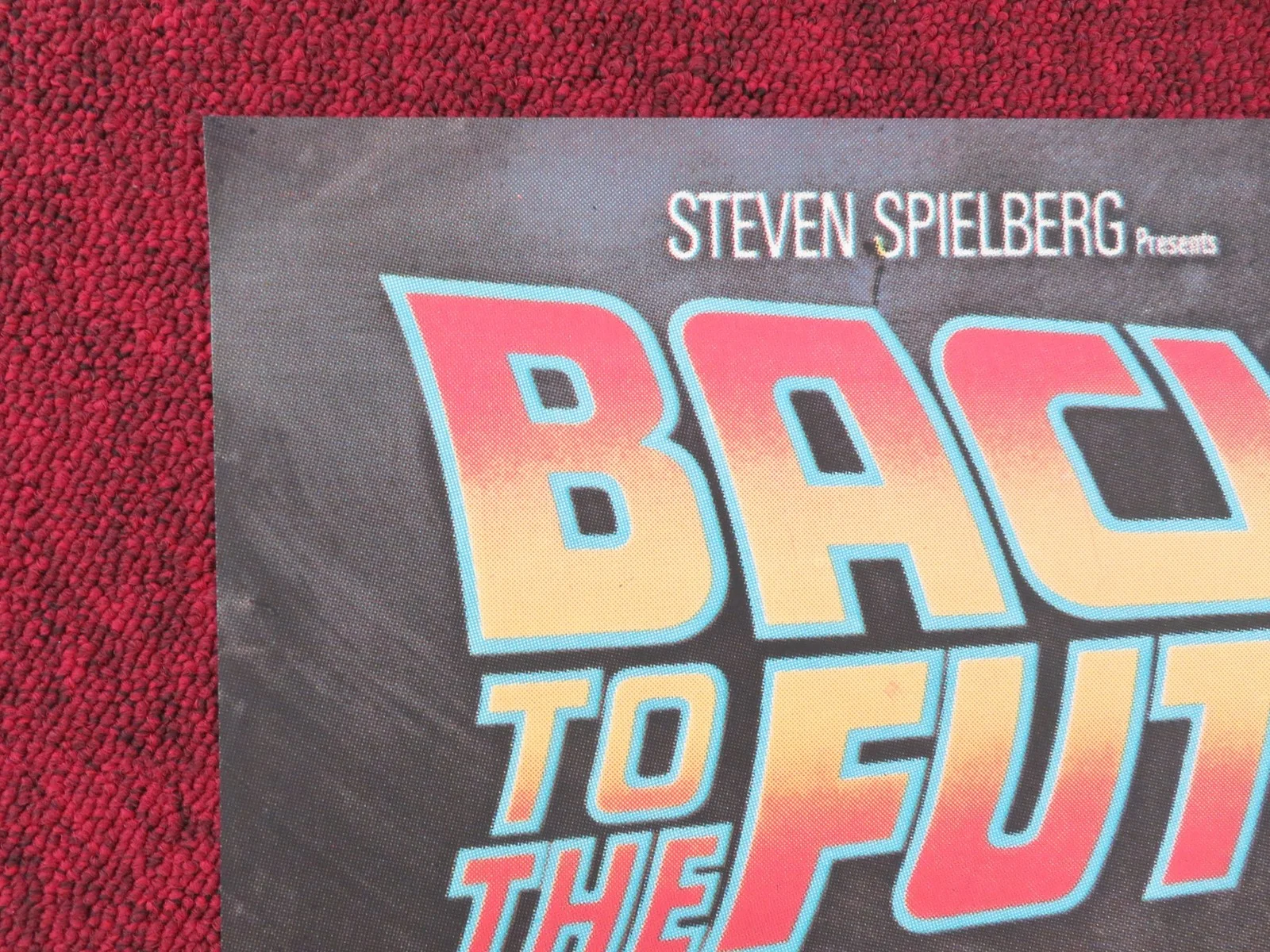 Back to the Future Part II Lebanese Poster Folded Michael J. Fox 1989, image 5