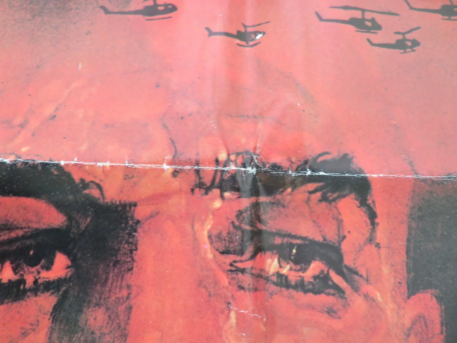 Apocalypse Now Lebanese Poster Folded Marlon Brando Martin Sheen 1979, изображение 2
