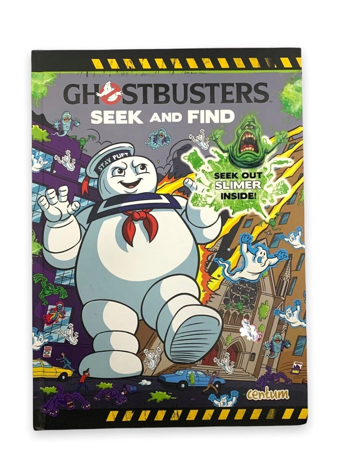 Ghostbusters Set Slimer Plush Proton Pack Bag Seek & Find Book Singing Stay Puft, изображение 3