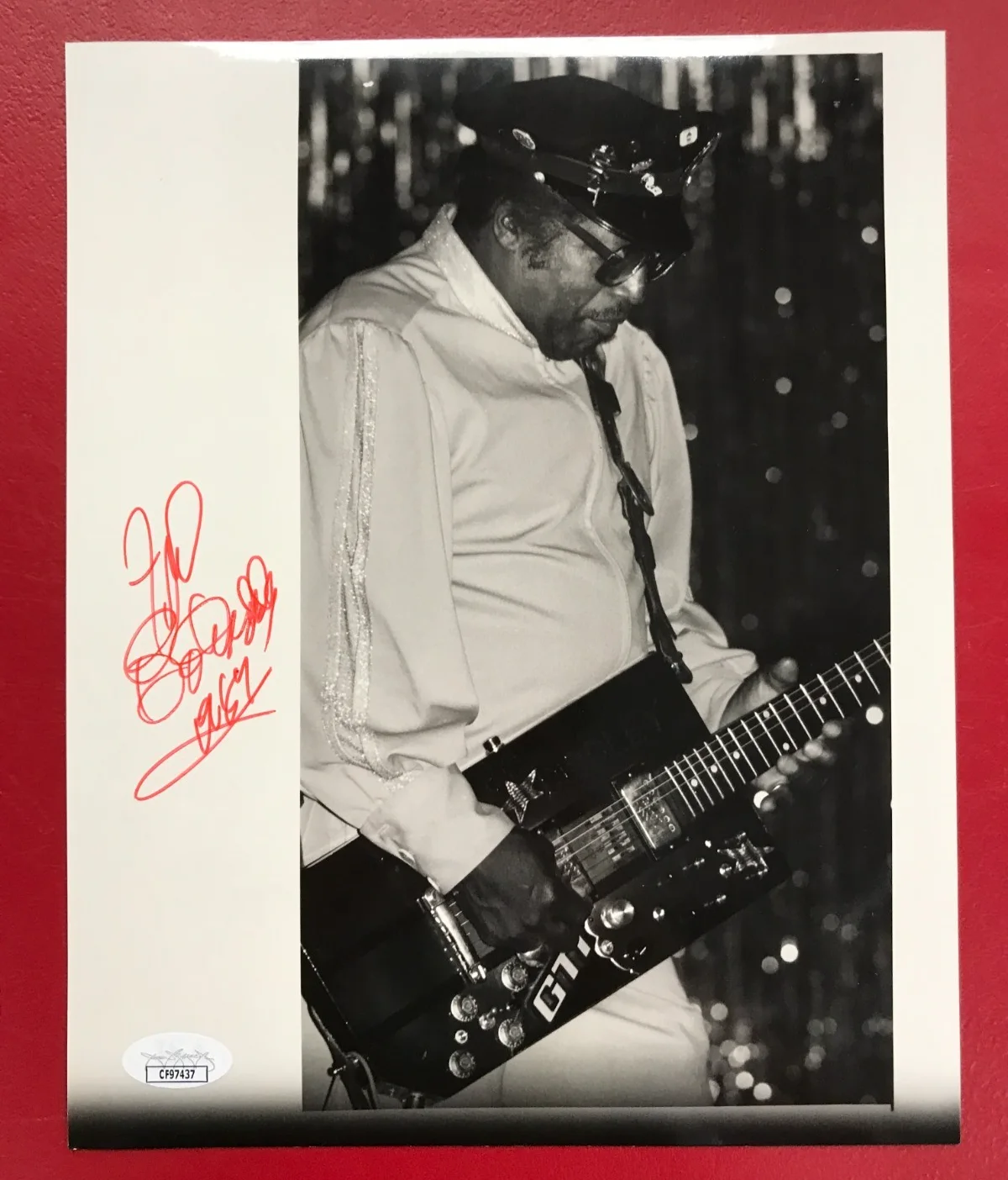 Bo Diddley — Bo Diddley Signed 8x10 Photograph JSA Cert w/COA Blues & Rock Guitarist RRHOF!, изображение 2