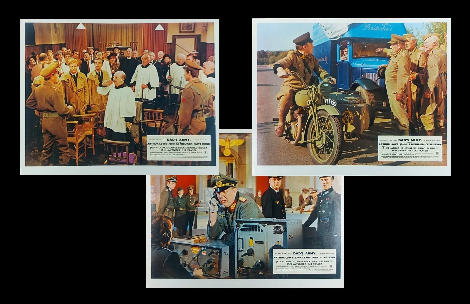 DADS ARMY ORIGINAL UK FOH LOBBY CARDS 1971, image 2