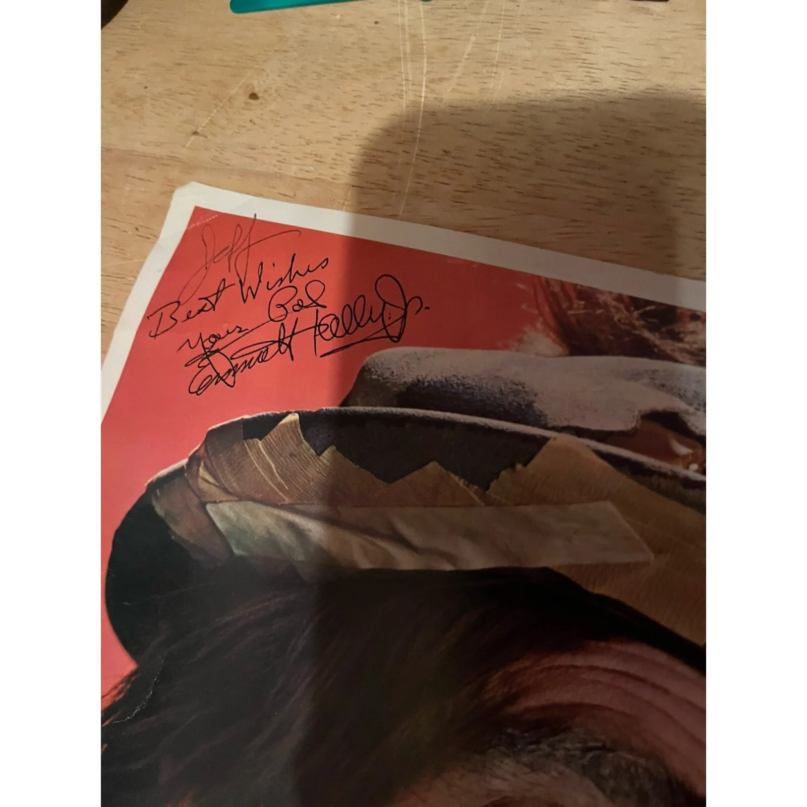 Emmet Kelly Jr — EMMETT KELLY JR FAMOUS CLOWN Hand Signed Autographed PHOTO Inscribed, изображение 3