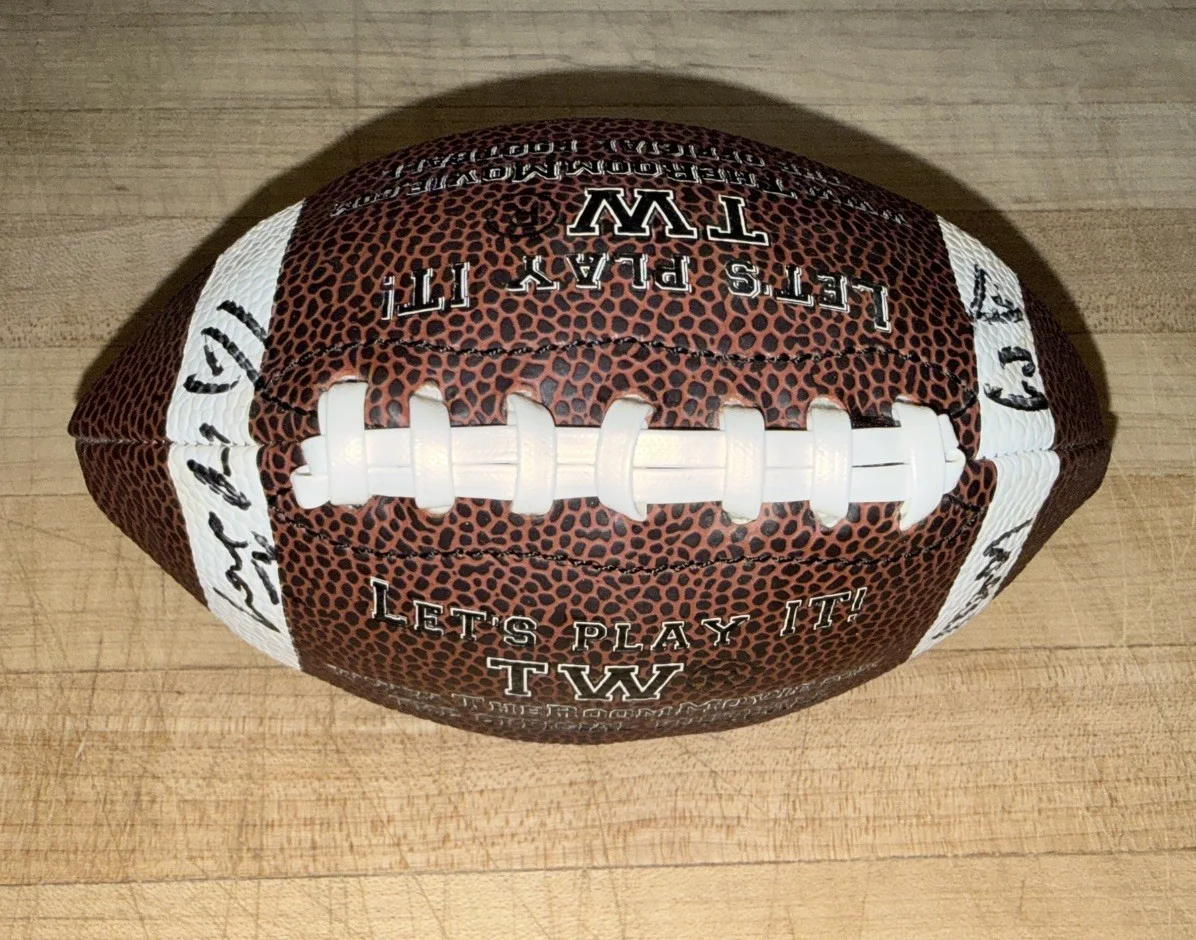Tommy Wiseau — Tommy Wiseau The Room Signed Mini 7” Football Autograph Official Merch