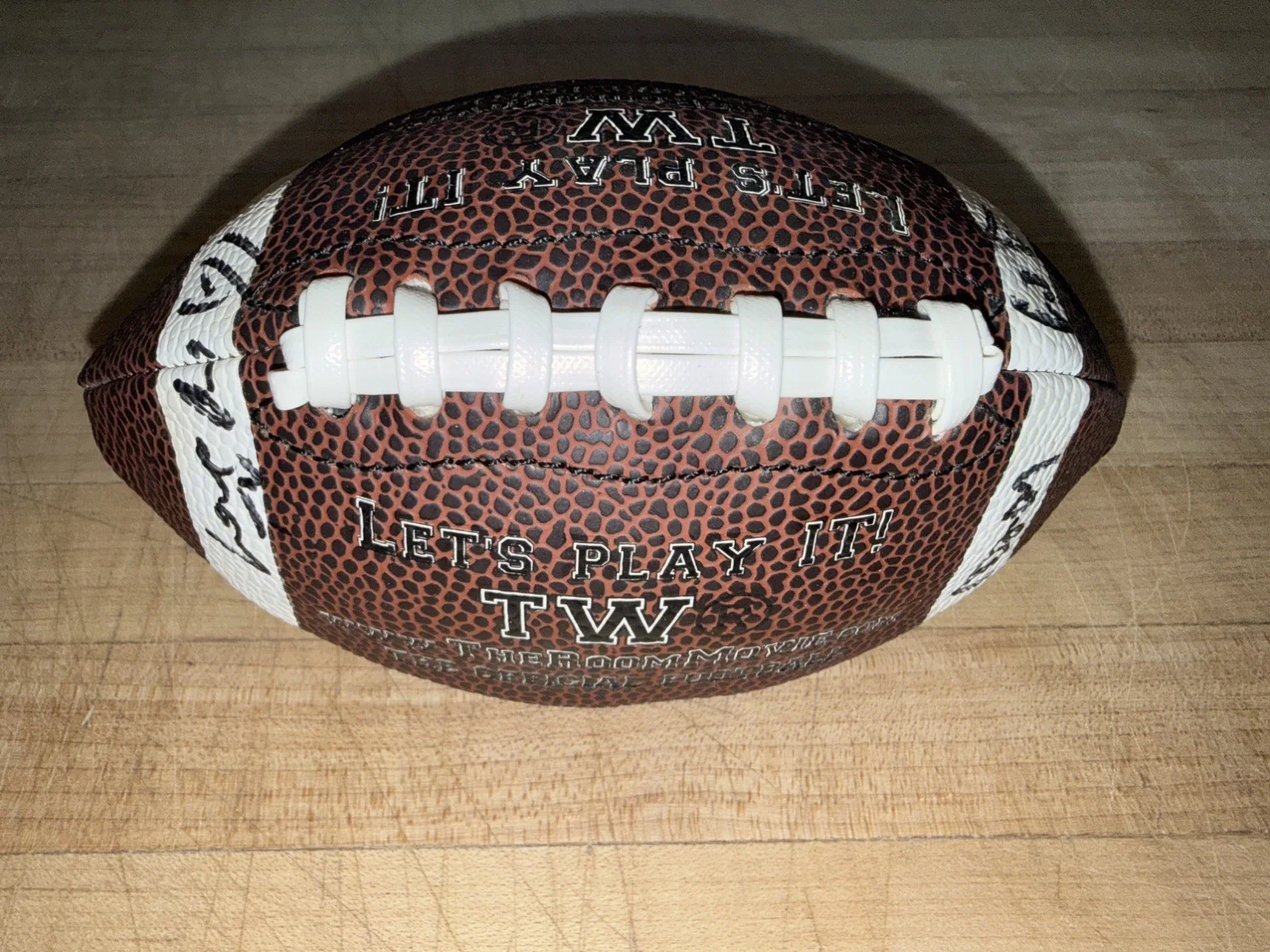 Tommy Wiseau — Tommy Wiseau The Room Signed Mini 7” Football Autograph Official Merch, image 5