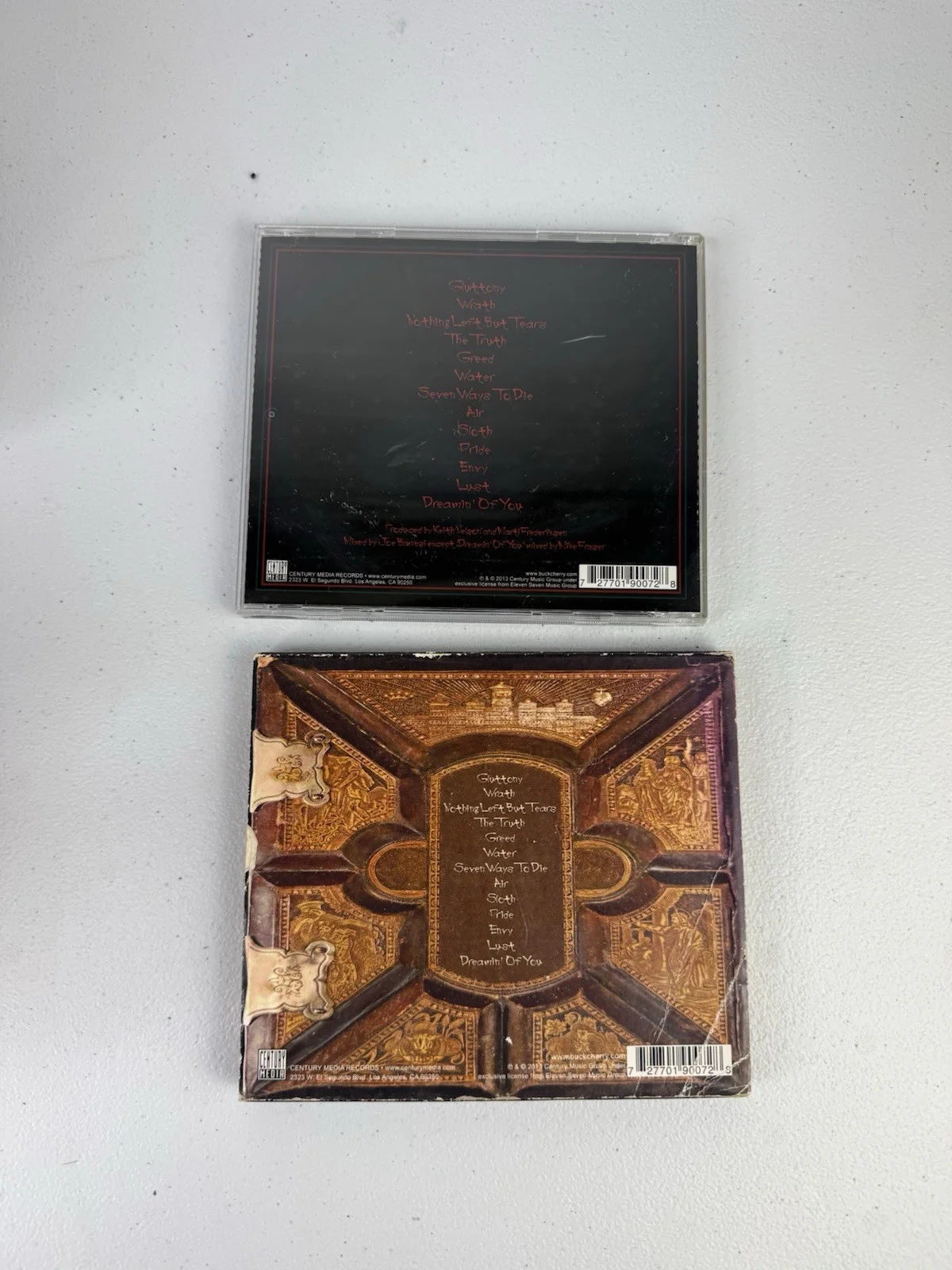 BUCKCHERRY CONFESSIONS CD Signed Slipcase, image 2