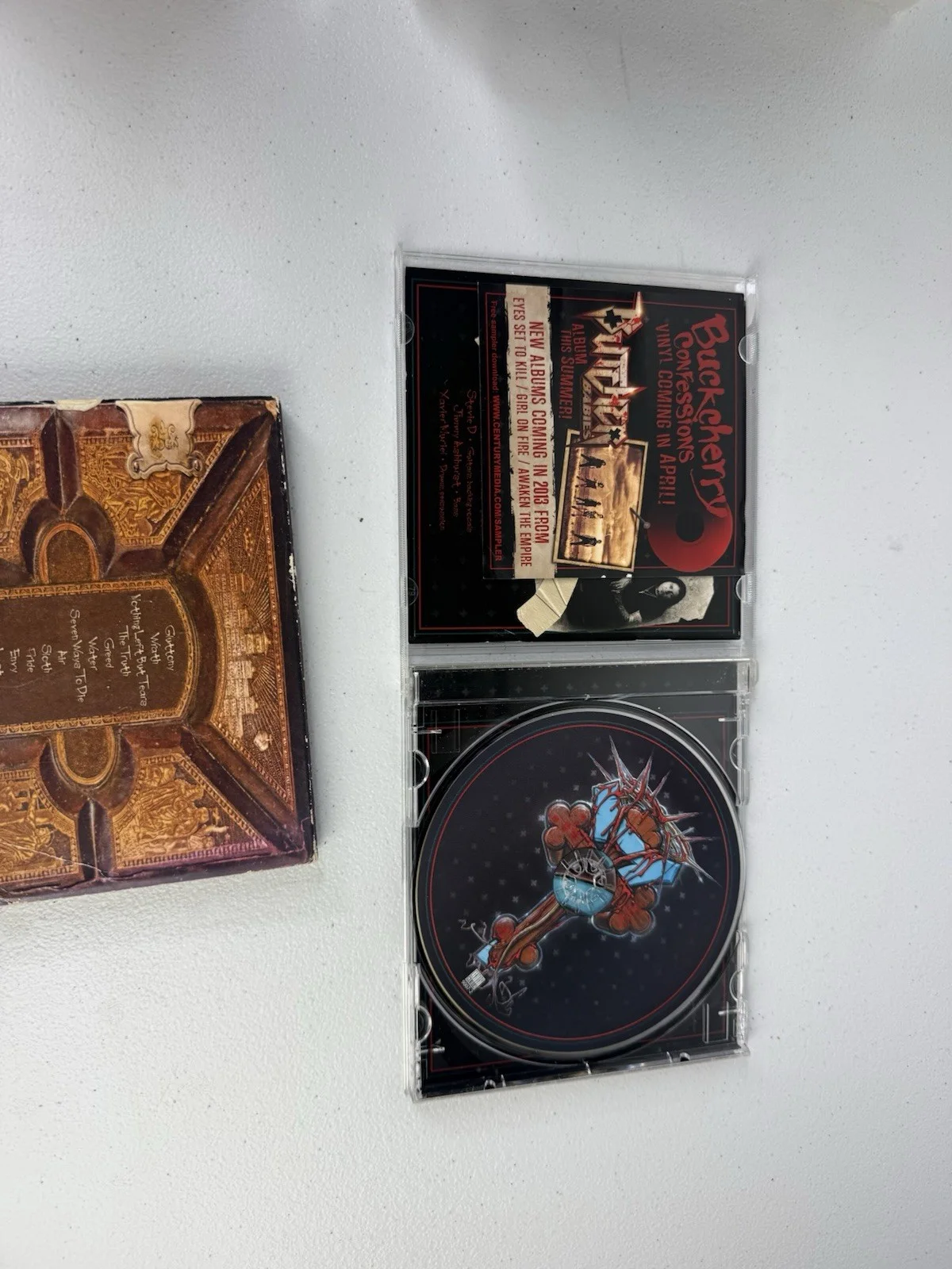 BUCKCHERRY CONFESSIONS CD Signed Slipcase, image 3