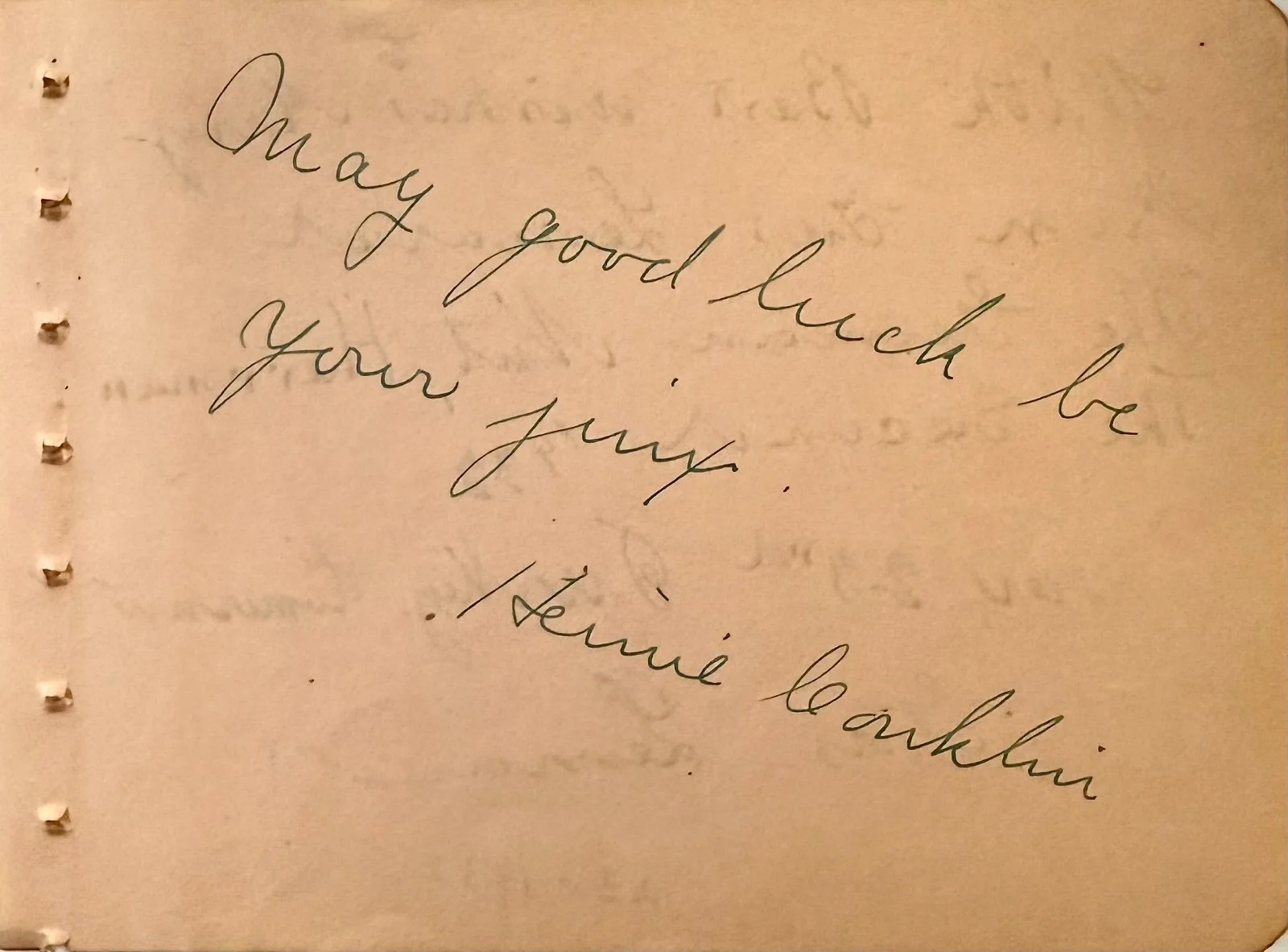 Heinie Conklin, Gus Lenard — HEINIE CONKLIN & GUS LENARD Dual Signed Autograph 4"x 5" ALBUM PAGE KEYSTONE KOP, изображение 3