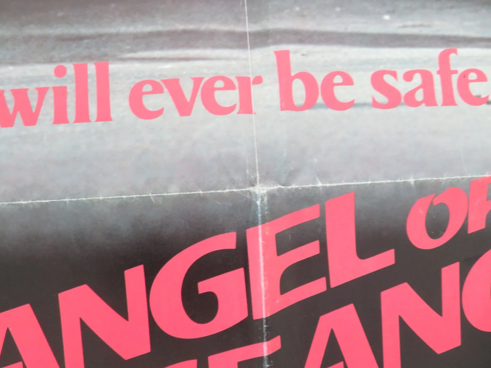 Angel of Vengeance Folded US One Sheet Poster Zoe Lund Abel Ferrara 1981, изображение 4