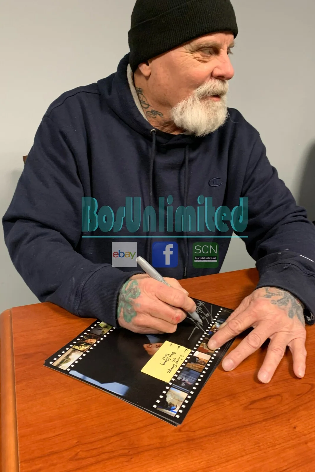 Tony Moran — Tony Moran SIGNED Halloween Michael Myers 8x10 Photo EXACT PROOF A, image 3