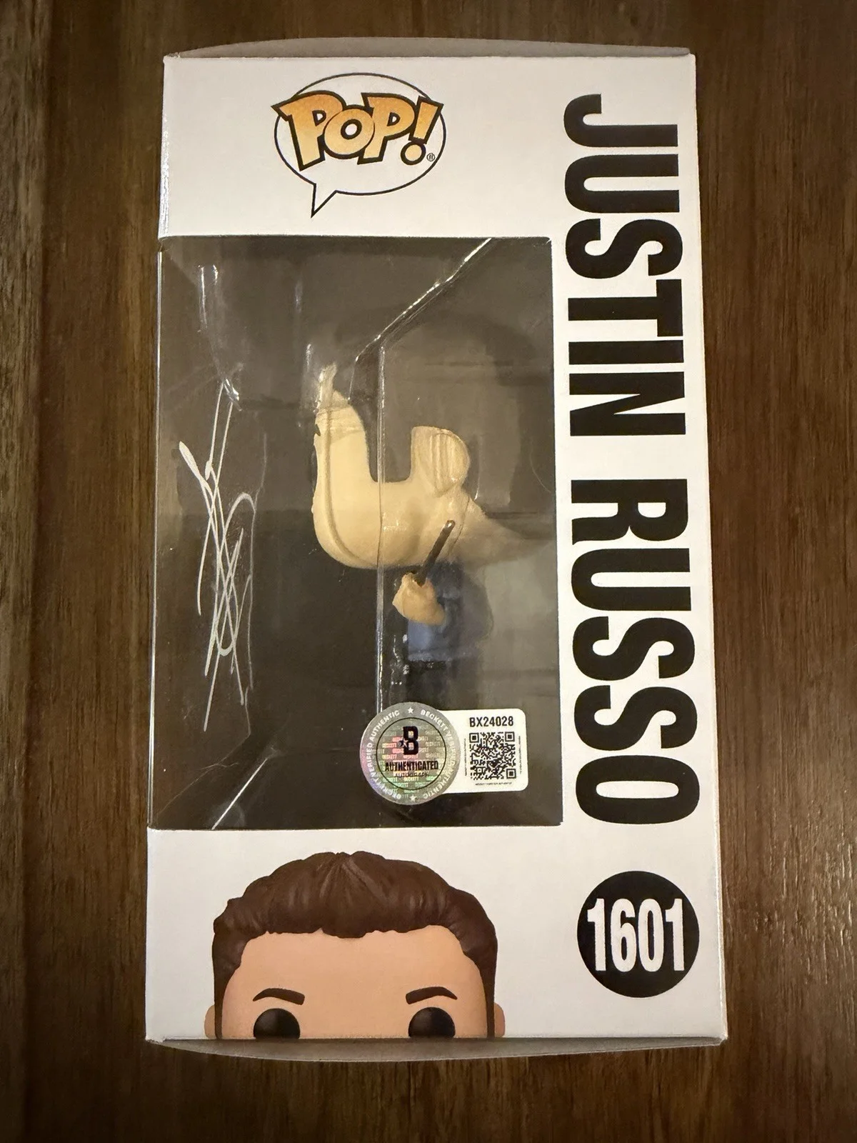 David Henrie ‘Wizards Of Waverly Place’ Signed Funko Pop ‘Justin Russo’ Beckett, изображение 2