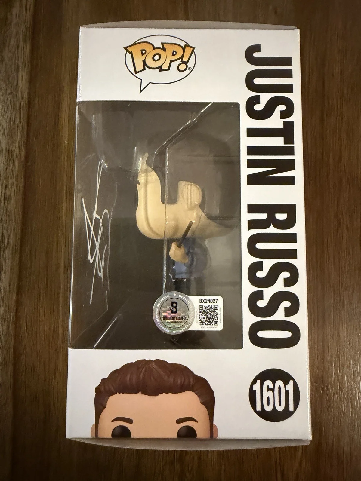 David Henrie ‘Wizards Of Waverly Place’ Signed Funko Pop ‘Justin Russo’ Beckett, изображение 2