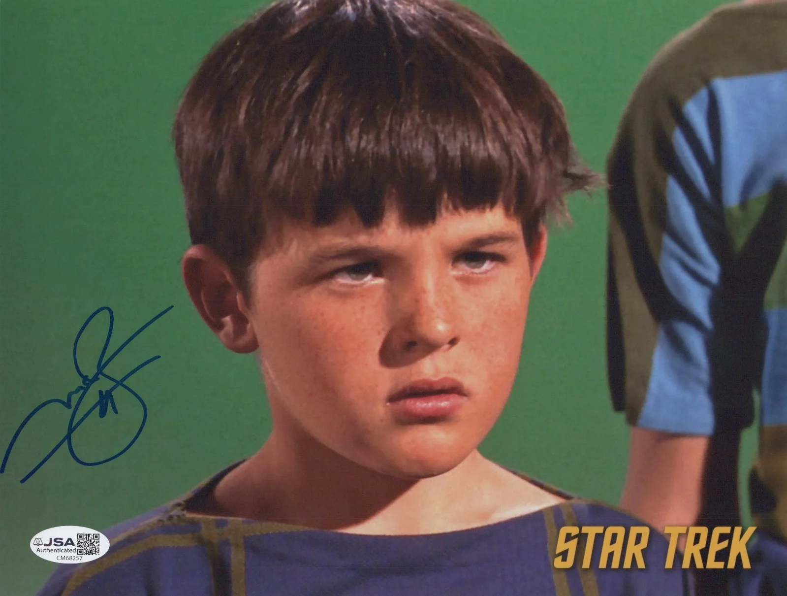 MELVIN CAESAR BELLI — MELVIN CAESAR BELLI Signed STAR TREK 8x10 Photo STEVE Autograph JSA COA Cert