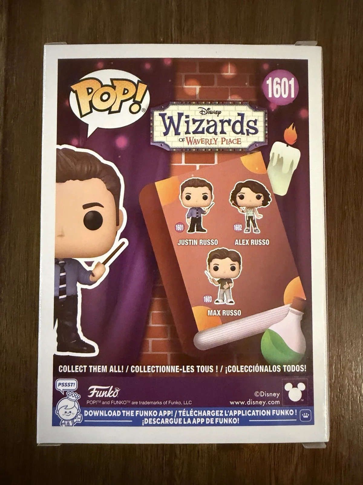 David Henrie ‘Wizards Of Waverly Place’ Signed Funko Pop ‘Justin Russo’ Beckett, изображение 3