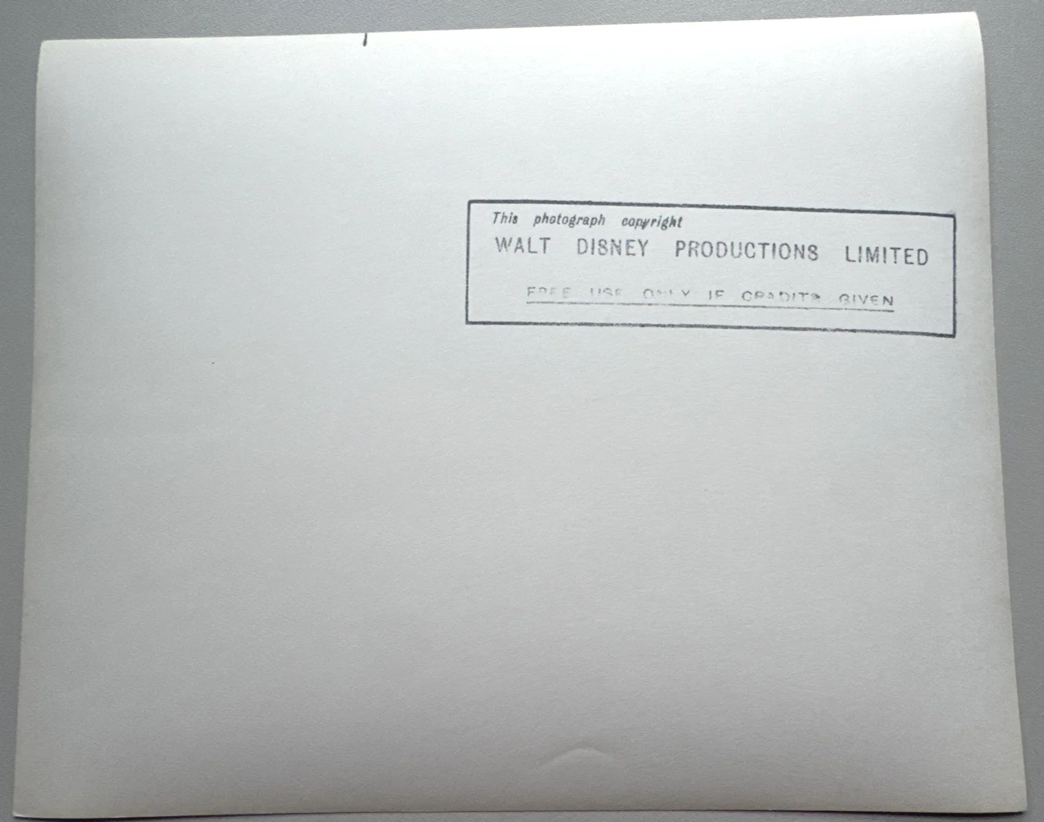 Peter Pan 1953 - Original UK Press Photo Still - Walt Disney Stamp to Rear - #5, изображение 2