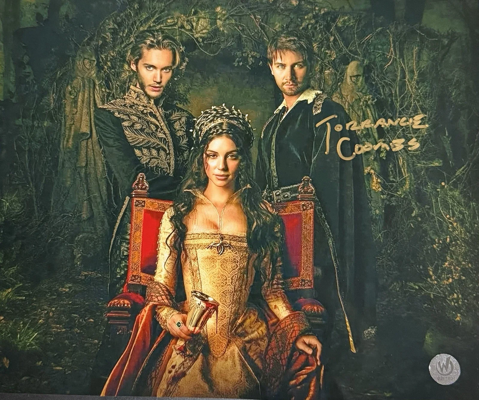 Torrance Coombs — Torrance Coombs Reign Authentic Signed 8x10 Photo Autographed Wizard World