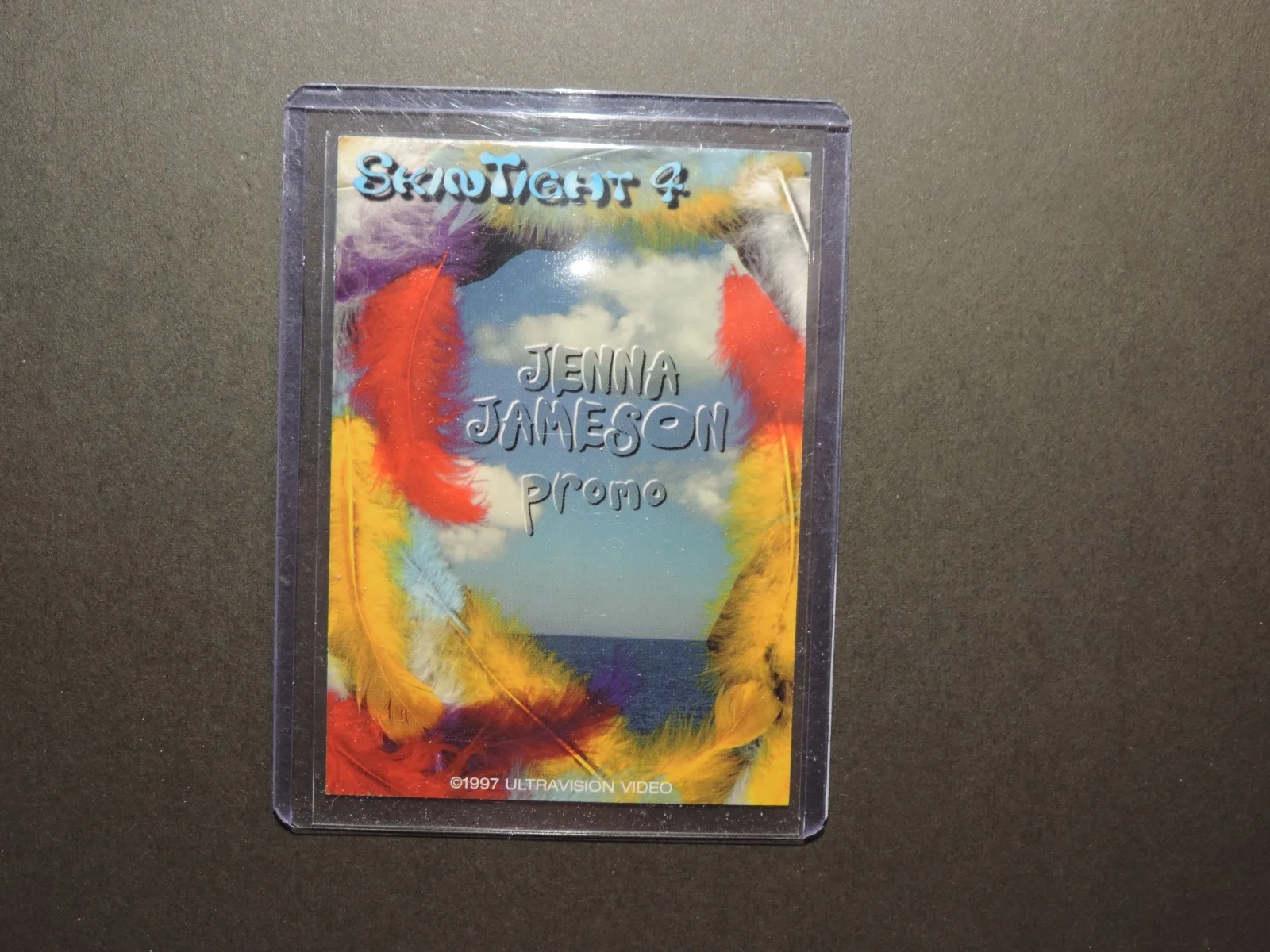 Jenna Jameson — Jenna Jameson Autographed Trading Card. "Skin Tight" Promo Card MINT, изображение 3